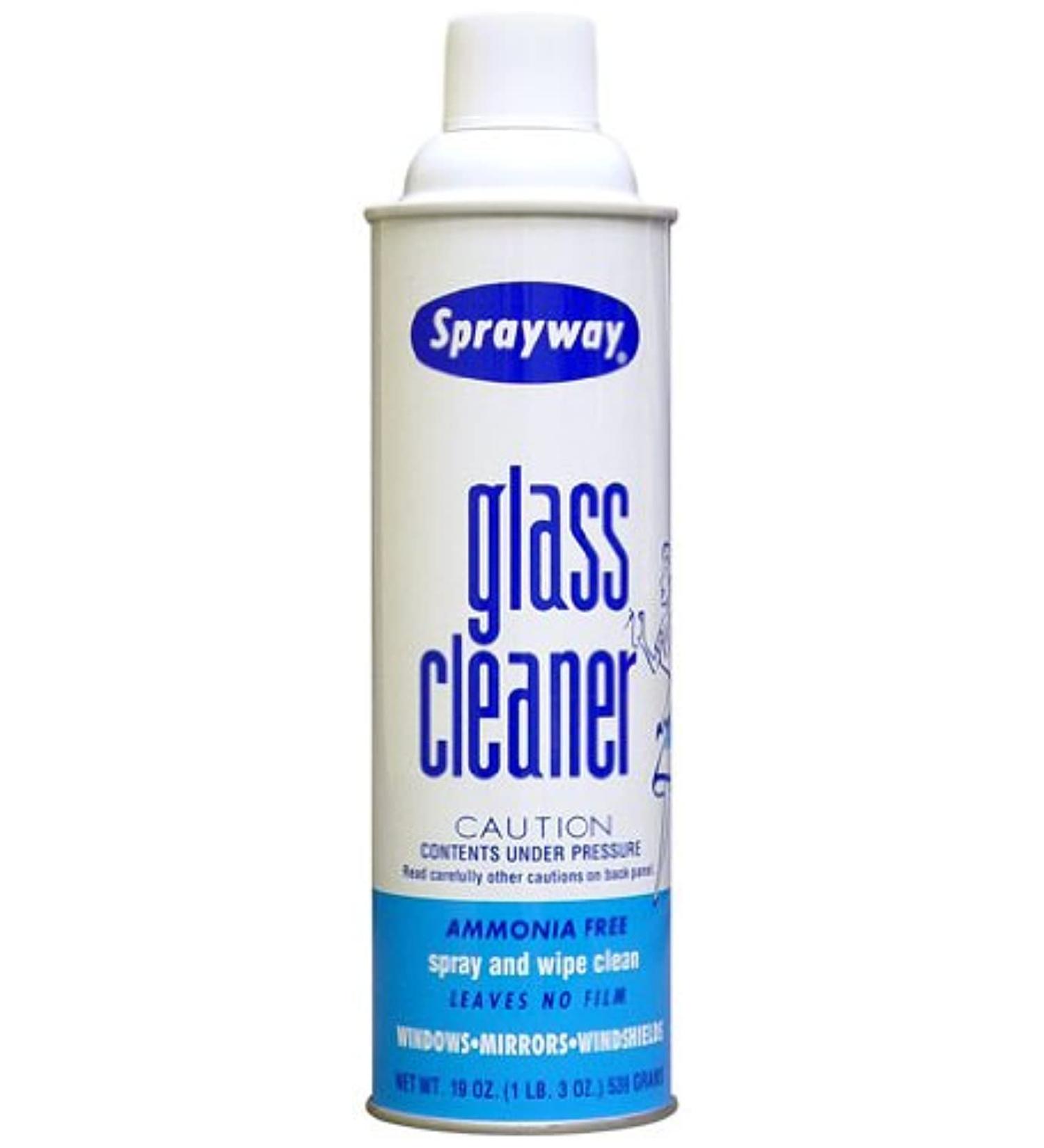 Sprayway Glass Cleaner Aerosol Spray 19 oz - Buy Online on GoSupps.com