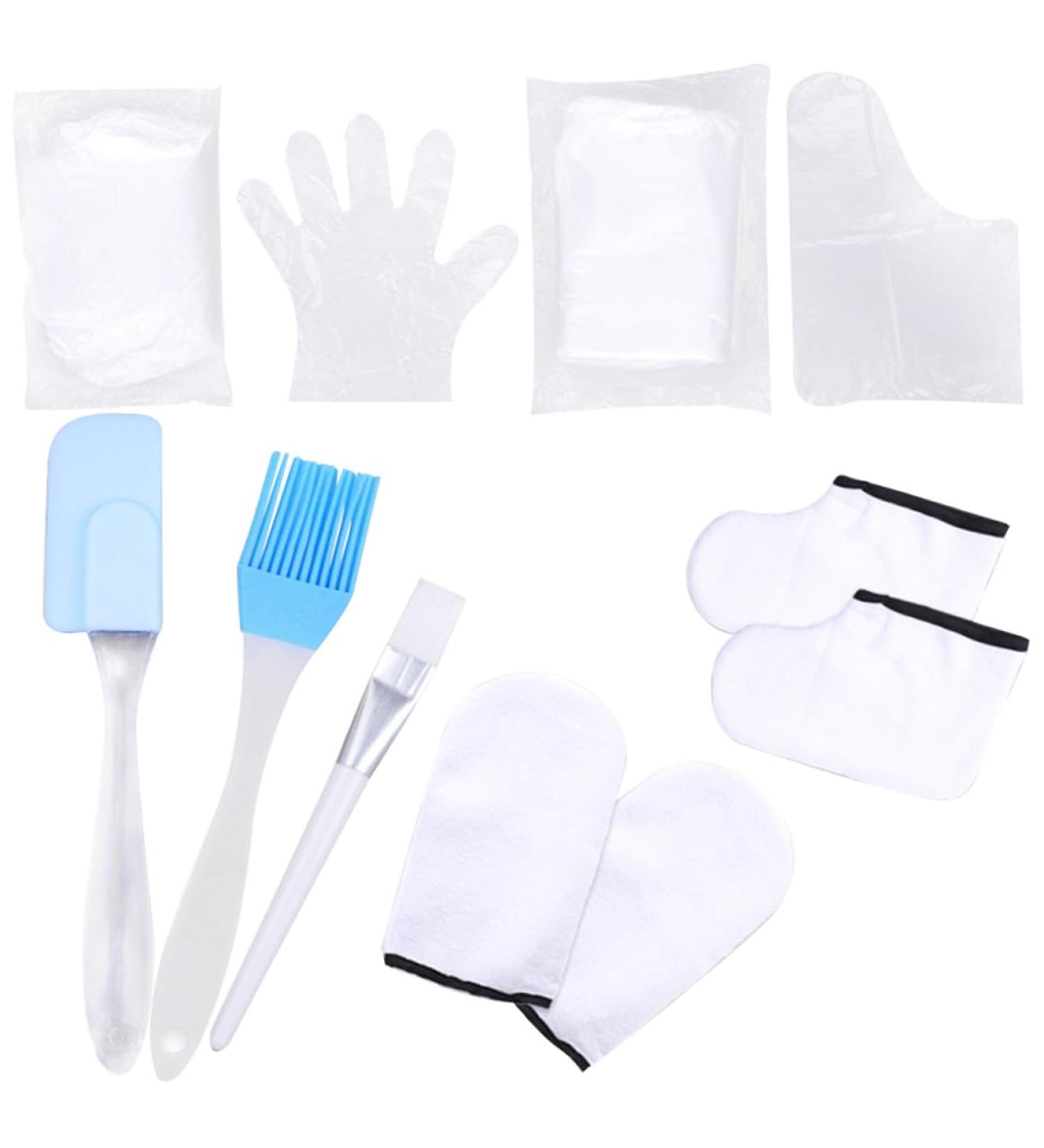 NUOBESTY Ensemble de Soin des Mains et Pieds Taille Unique Coton Hydratant Paraffine Spa Exfoliant Adapt Soins Spa Mains et Pieds Couleur Al atoire - Buy Online on GoSupps.com