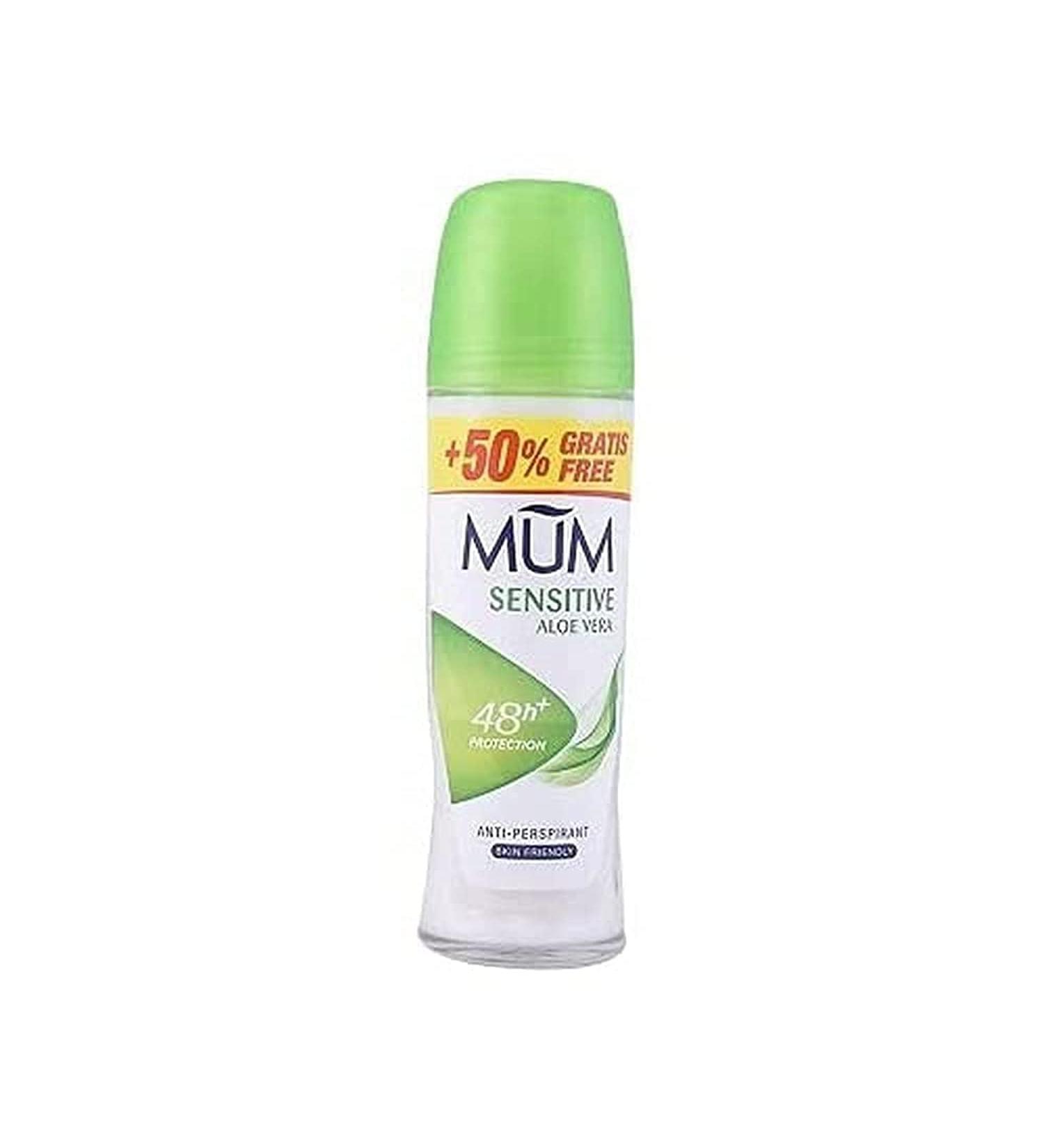 MUM Rollon Deodorant Aloe 50ml + 25Ml - Buy Online on GoSupps.com