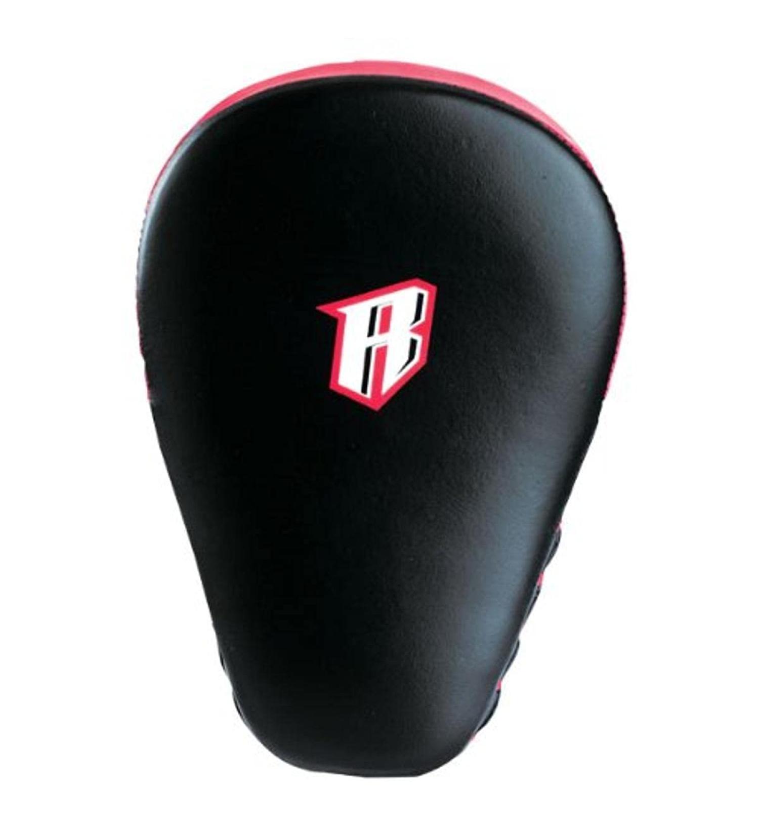 Revgear Curved Leather Mitts Pair - Superior Quality Training Mitts - Buy Online on GoSupps.com