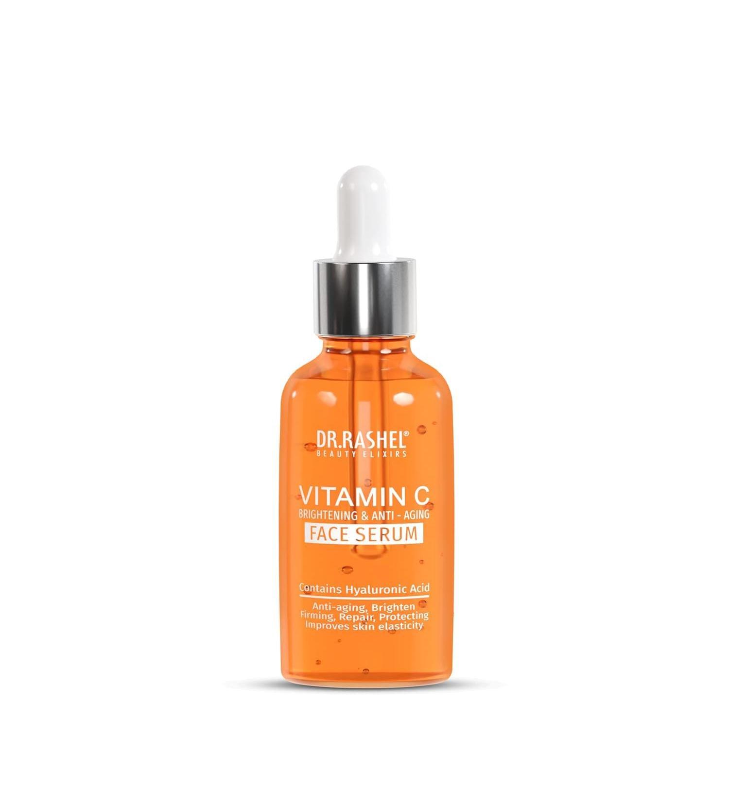 Vitamin C Serum for Face - Pore Minimizing & Anti-Aging Brightening Serum for Men & Women - 50ml - Buy Online on GoSupps.com