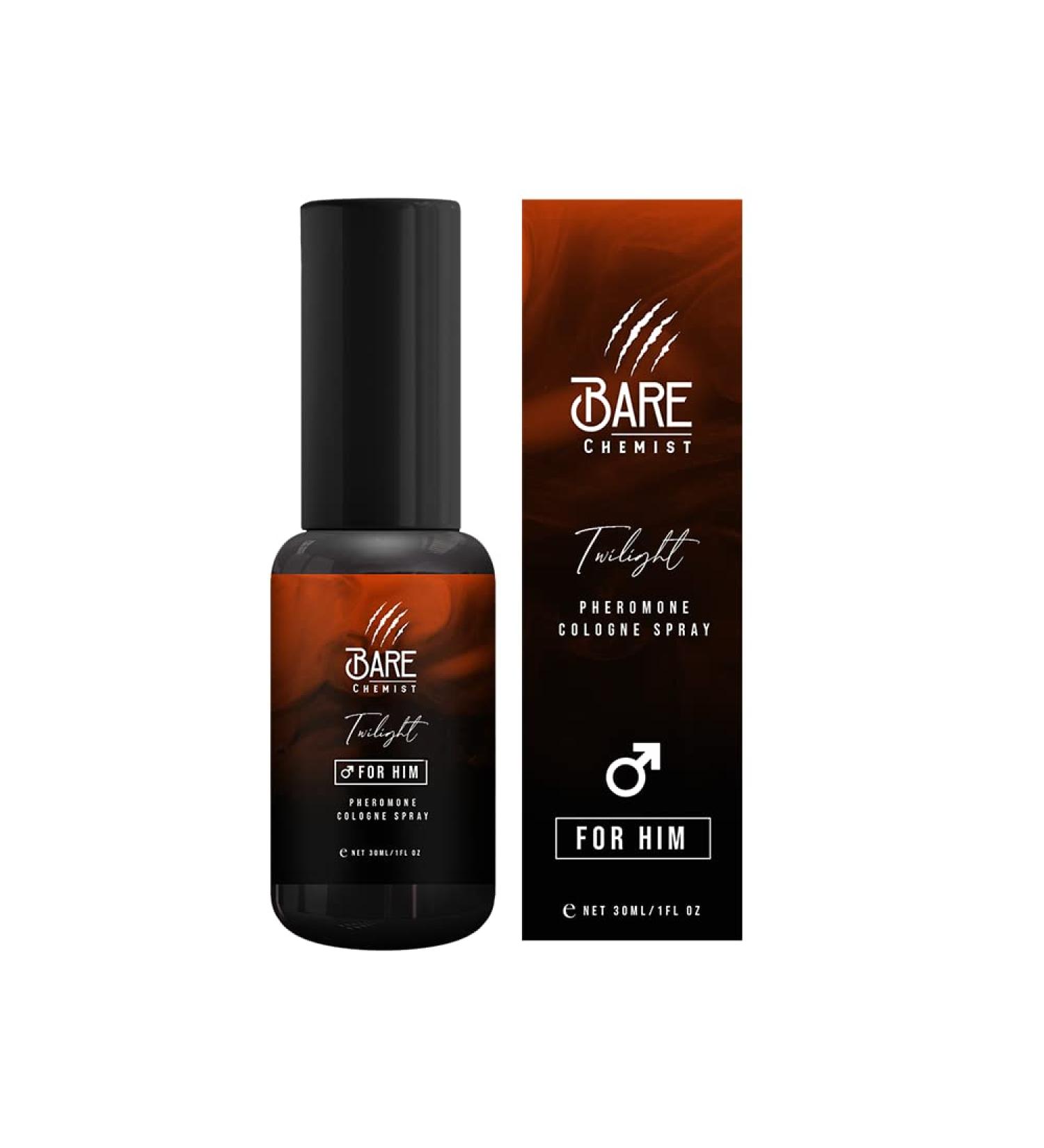 Twilight Pheromone Cologne for Him - Long Lasting Formula Pheromone Perfume Oil Spray for Men 1oz. - Lavender Iris Leather - Buy Online on GoSupps.com