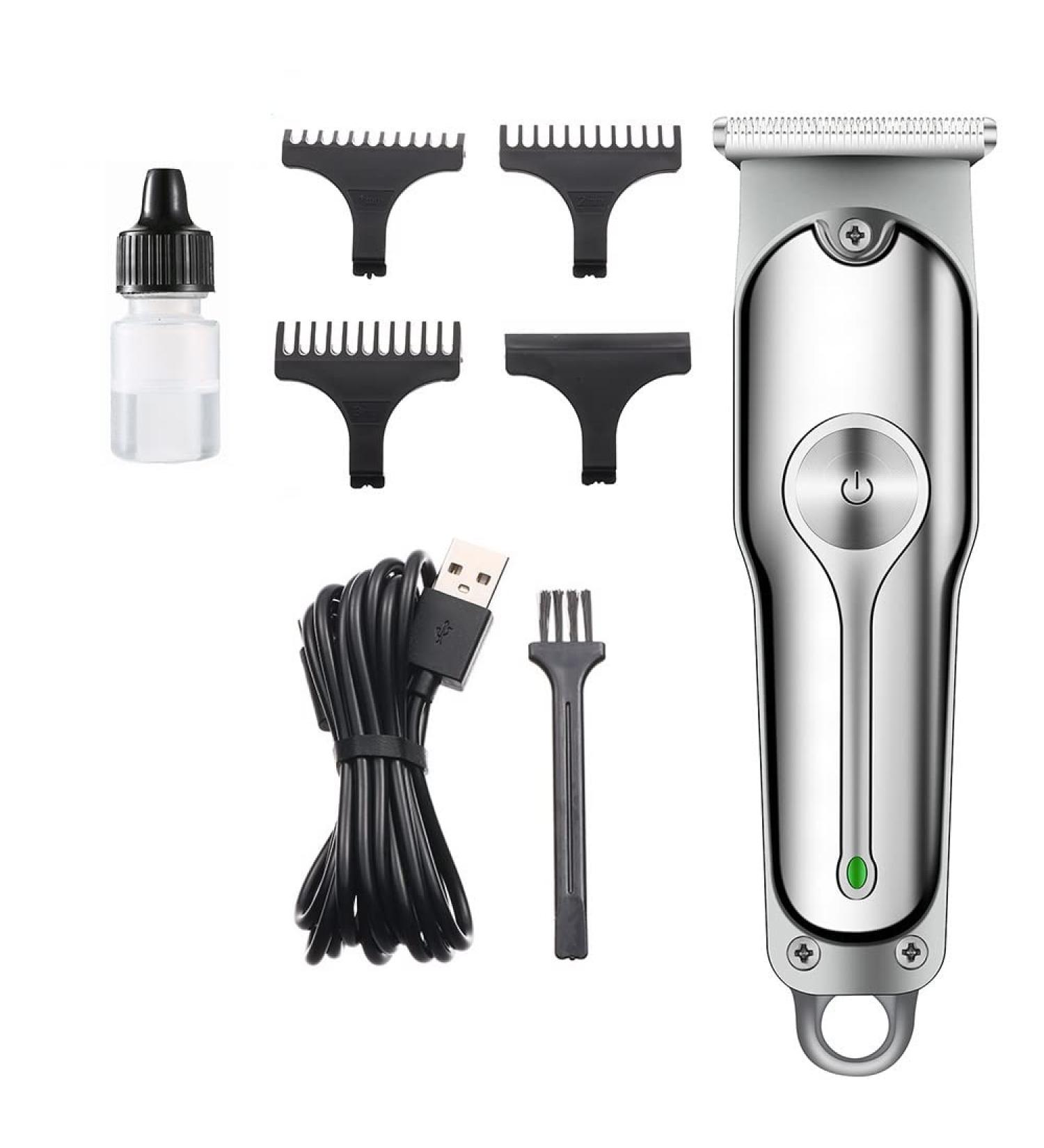 Premium Hair Cutting Tool | Engraving Metal Electric Hair Clipper with Stainless Steel Blades - Includes Box | International Shipping Available - Buy Online on GoSupps.com
