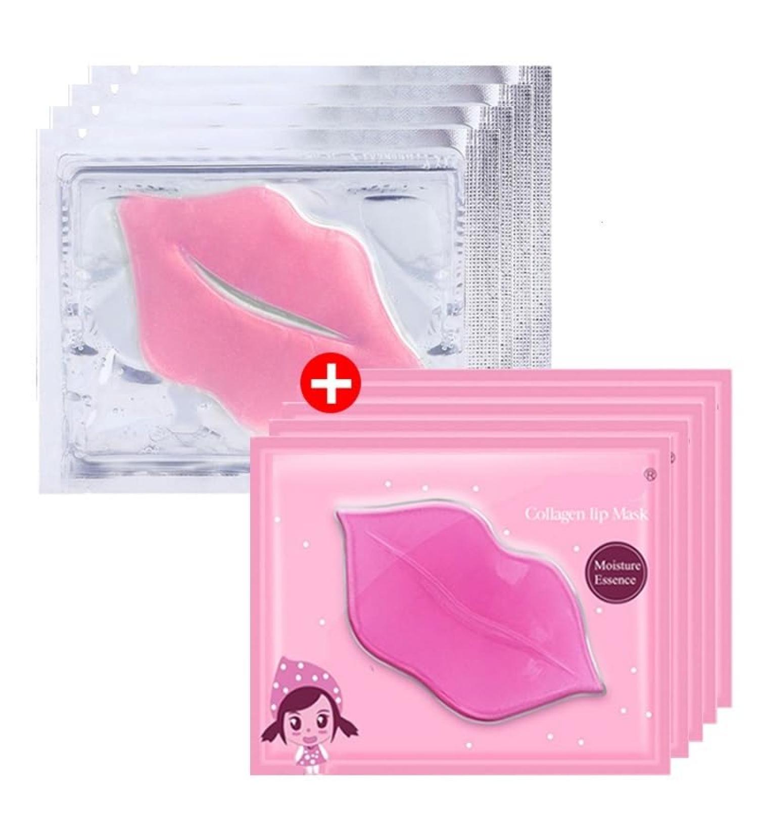 5/8/10packs Skin Care Crystal Collagen Lip Mask Moisture Essence Lip Care Pads Anti Ageing Wrinkle Patch (Color : 06) - Buy Online on GoSupps.com