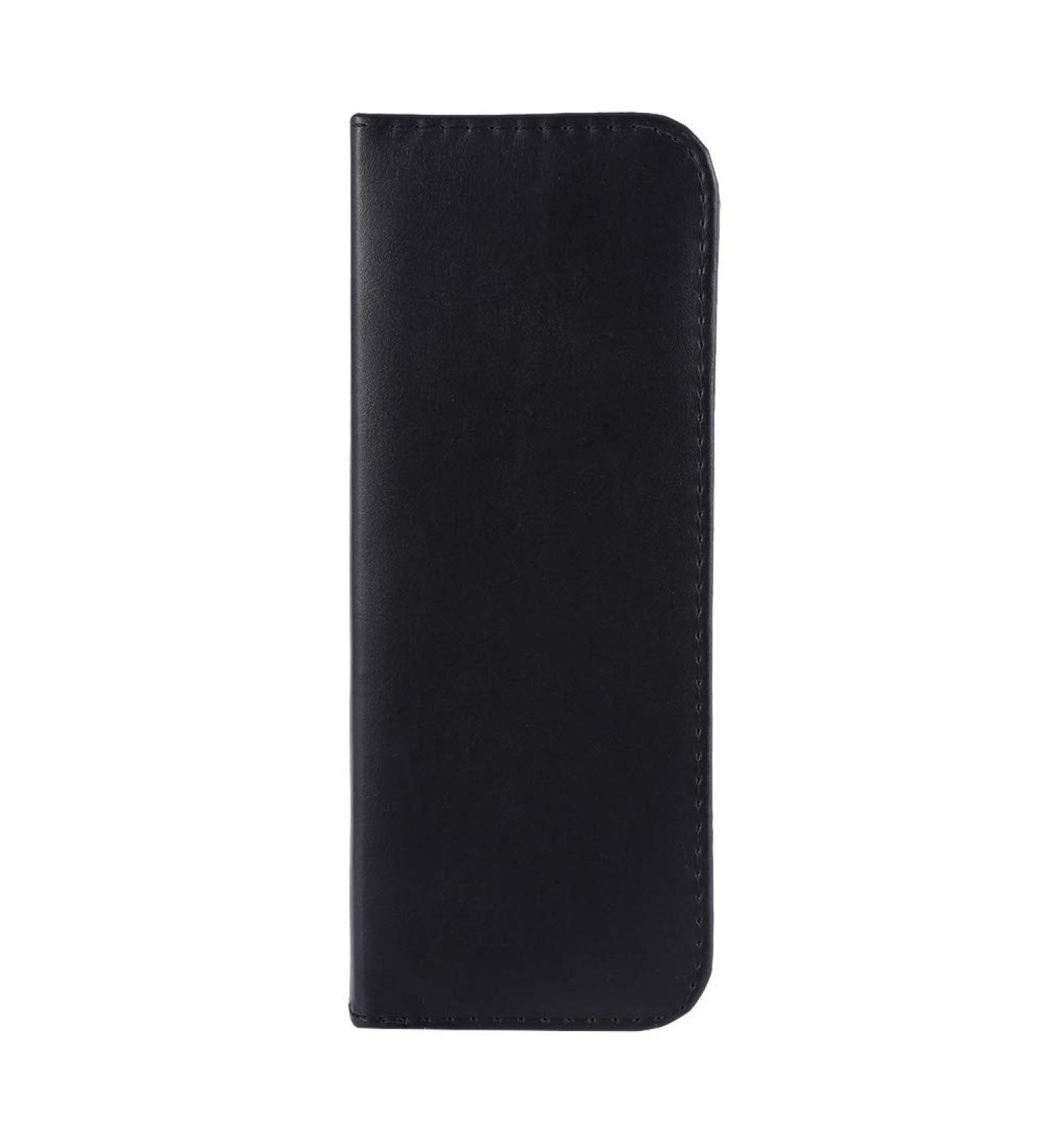 PU Leather Zipper Hairdressing Scissors Pouch Box Lightweight Black Tool Bag for Beginners Hairdressers and Barbers - Buy Online on GoSupps.com