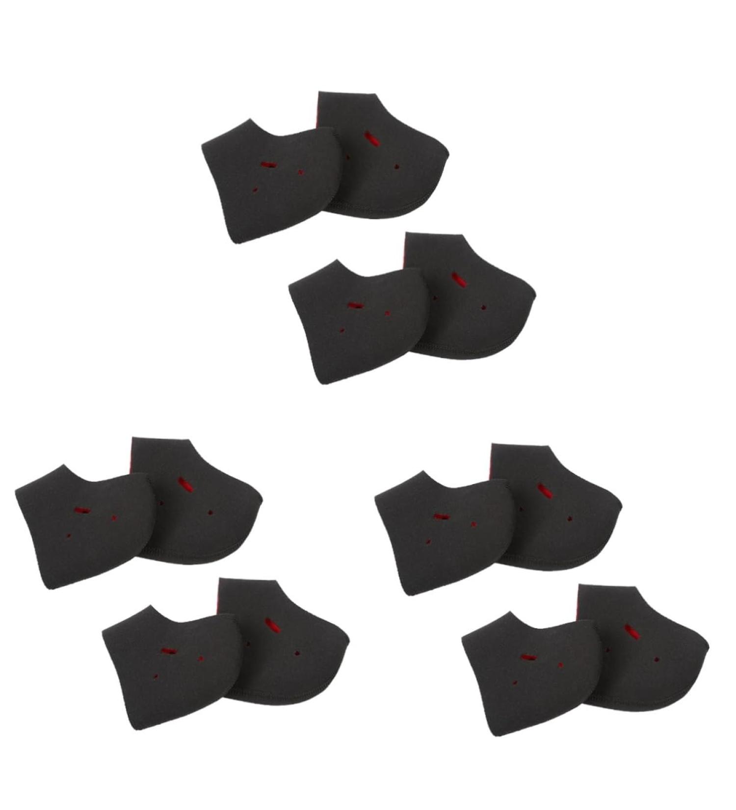 Healeved 6 Pairs Foot Heel Cover Cup Protector Heel Sleeves for Cracked Heels Plantar Fascitis Socks Hydrating Socks Plantar Socks Warm Socks Toeless Socks Ripstop Socks Keep Warm - Buy Online on GoSupps.com