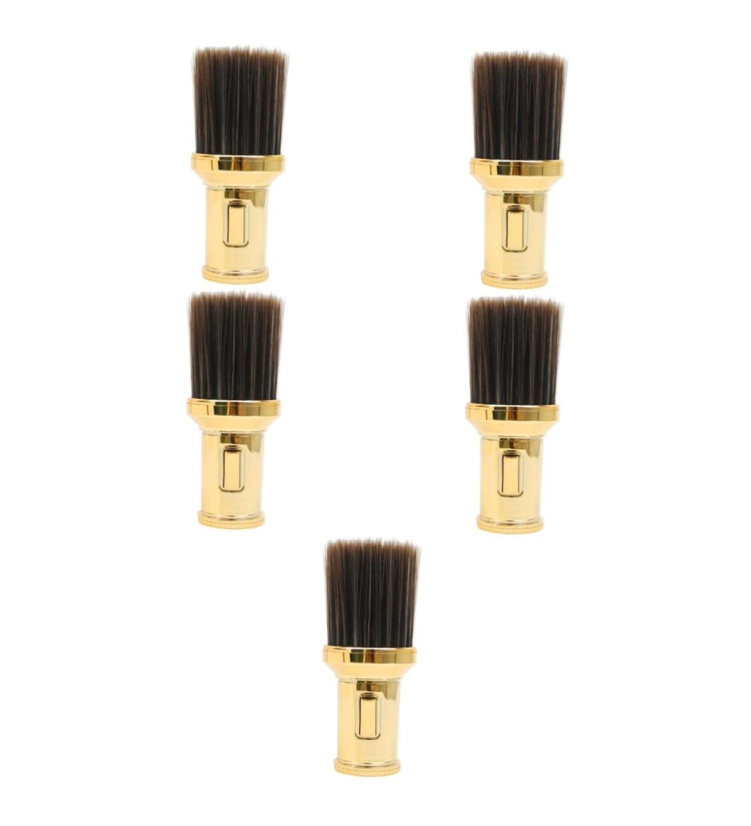 Beavorty 5-in-1 Retractable Powder Brush - Body Hair Cleaner & Makeup Shaving Brush - Ideal for Hairdressers and Home Use - Buy Online on GoSupps.com