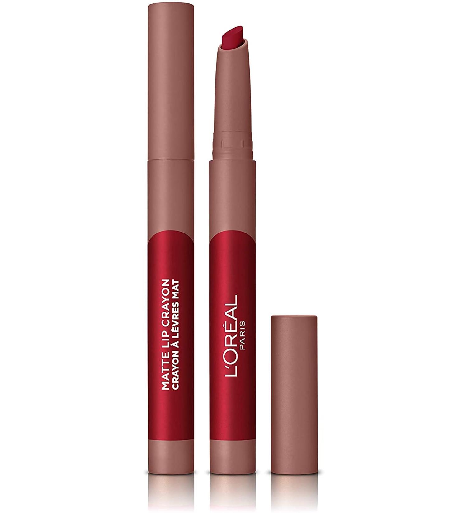 L'Or al Paris Matte Lip Crayon Lipstick 113 Everyday - International Shipping Available | Buy Now - Buy Online on GoSupps.com