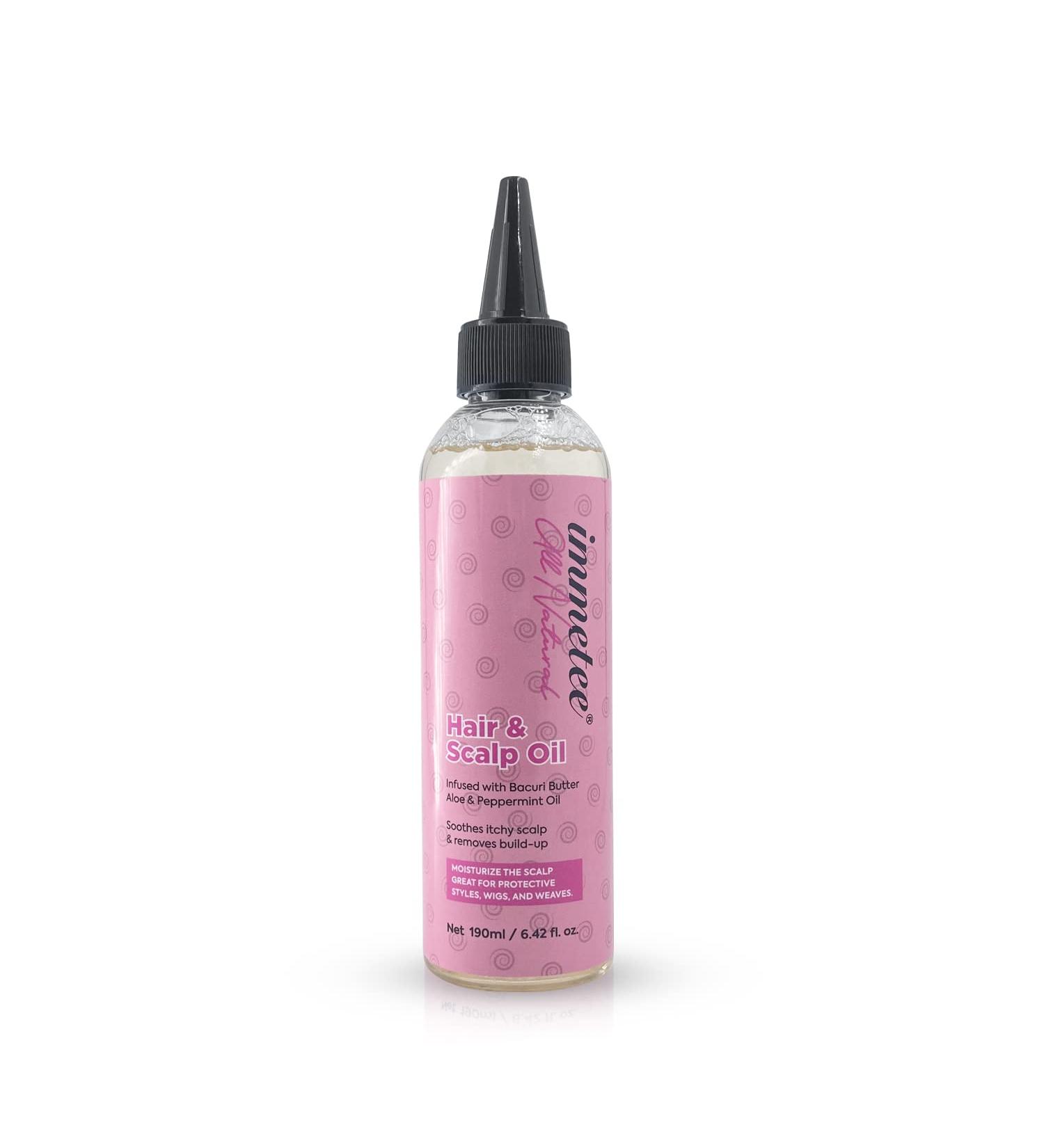 Immetee Scalp Hair Oil - Best Treatment for Dry Itchy Scalp | Anti-Itch Care for Natural & Curly Hair | 190ml (6.42fl oz - Buy Online on GoSupps.com