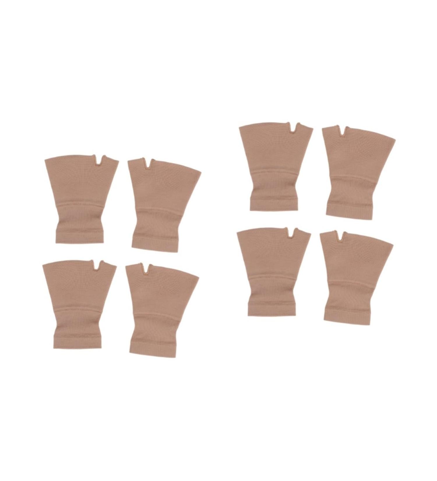 Mobestech 4 Pairs Compression Wrist Wraps - Sports Sleeves & Thermal Gloves for Workout Carpal Tunnel Relief and Boxing Brace - Ultimate Hand Support - Buy Online on GoSupps.com