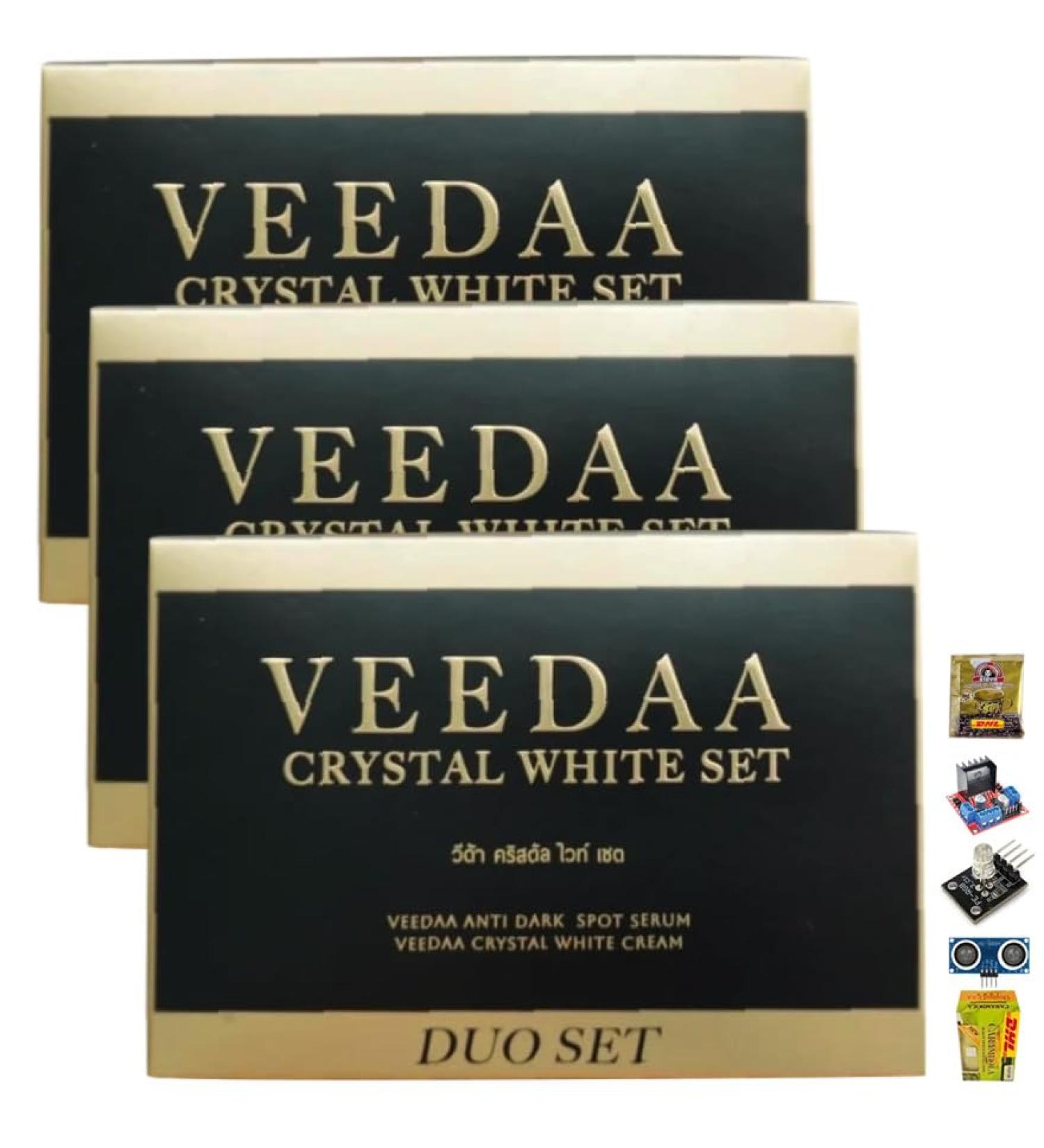 Veedaa Crystal Wh Set: Nourishing Cream & Serum for Enhanced Hydration | Beautygoodshop - Free Beauty Gifts Included - Buy Online on GoSupps.com