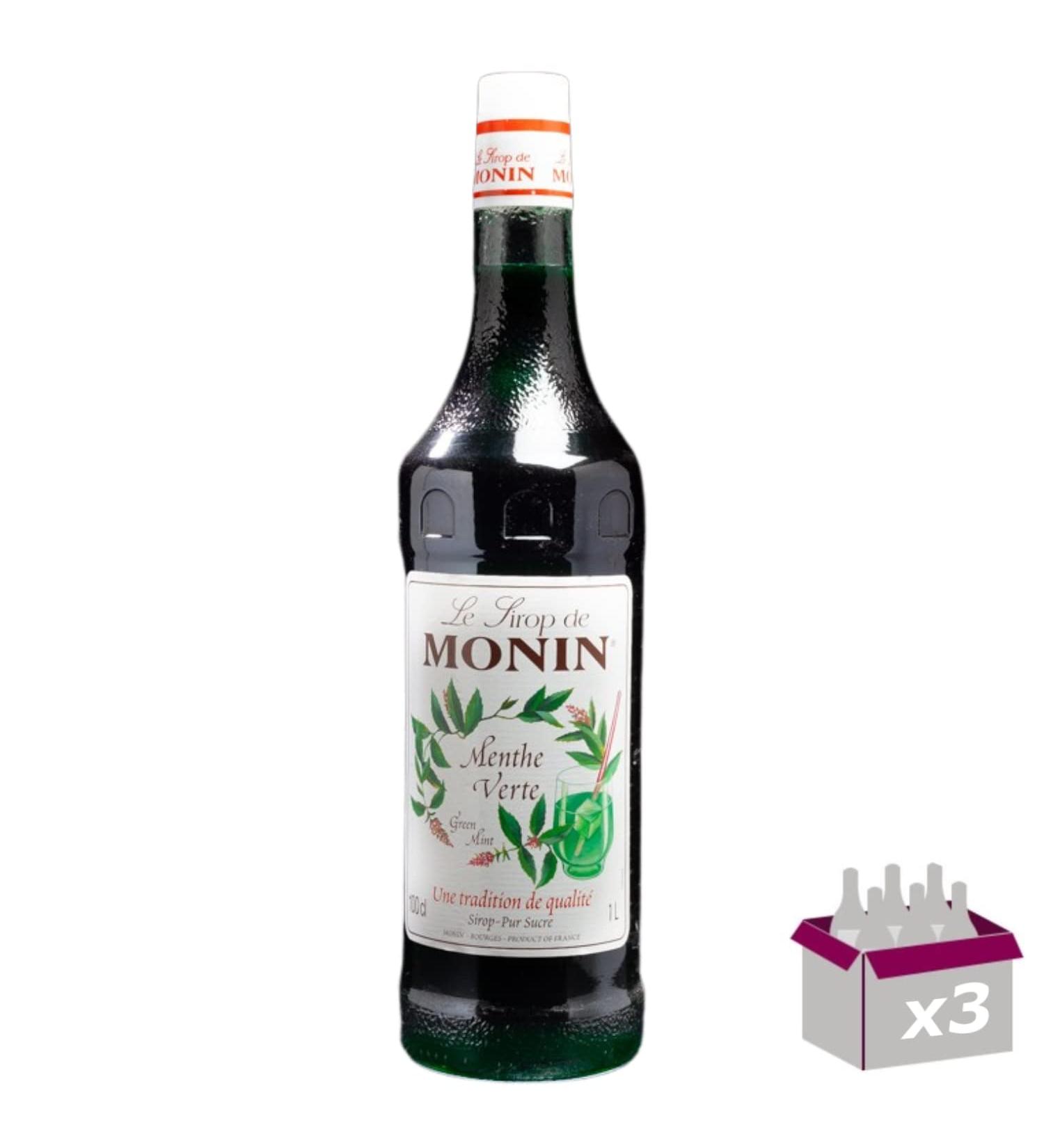 Set of 3 Syrup - Mint 1L