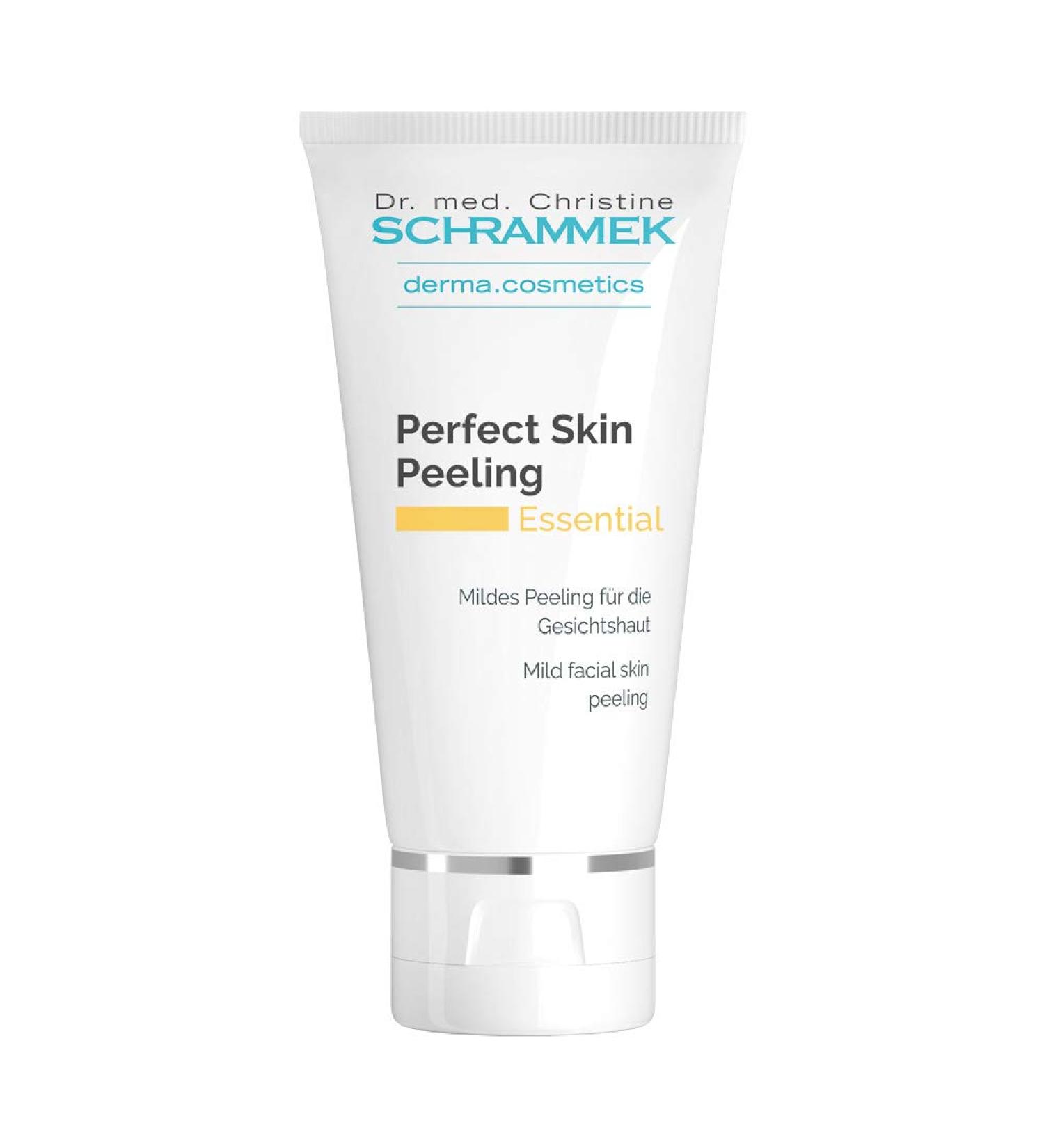 Perfect Skin Peeling (1.7 fl oz) - Mild Facial Skin Peeling - Removes Excess Sebum & Skin Particles - with Vitamin E & Apricot Kernel Oil - Face Peeling - Skin Care - Dr. Schrammek