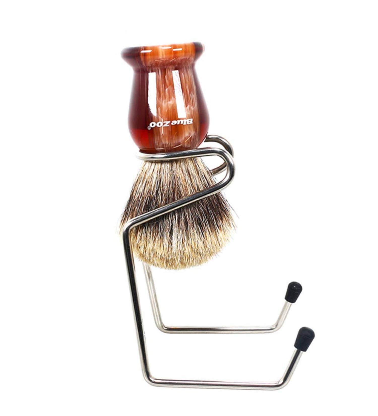 Beavorty Razor Brush Stand - Shaving Holder & Accessory Rack for Safety Razors & Brushes | Toothbrush Kit Coat Hanger - Buy Online on GoSupps.com