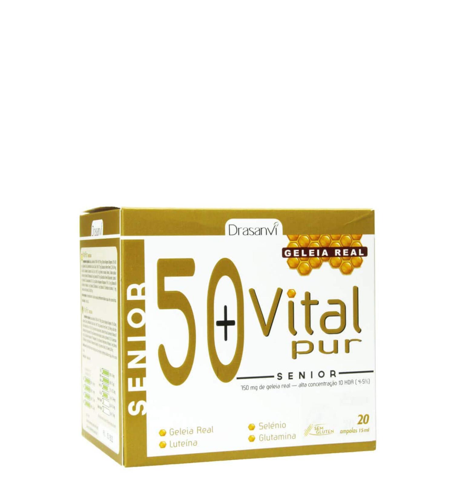 Drasanvi VITALPUR SENIOR Royal Jelly 20 x 15 ml DRASANVI
