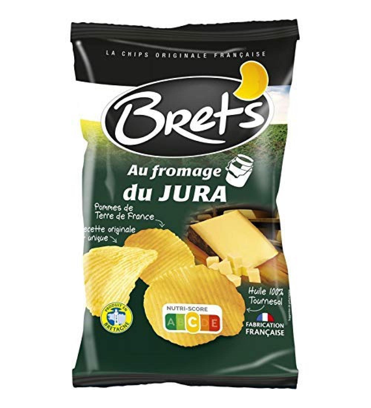 BRET'S - Jura Cheese Chips 125G - Pack of 3 - best offer - Buy Online on GoSupps.com