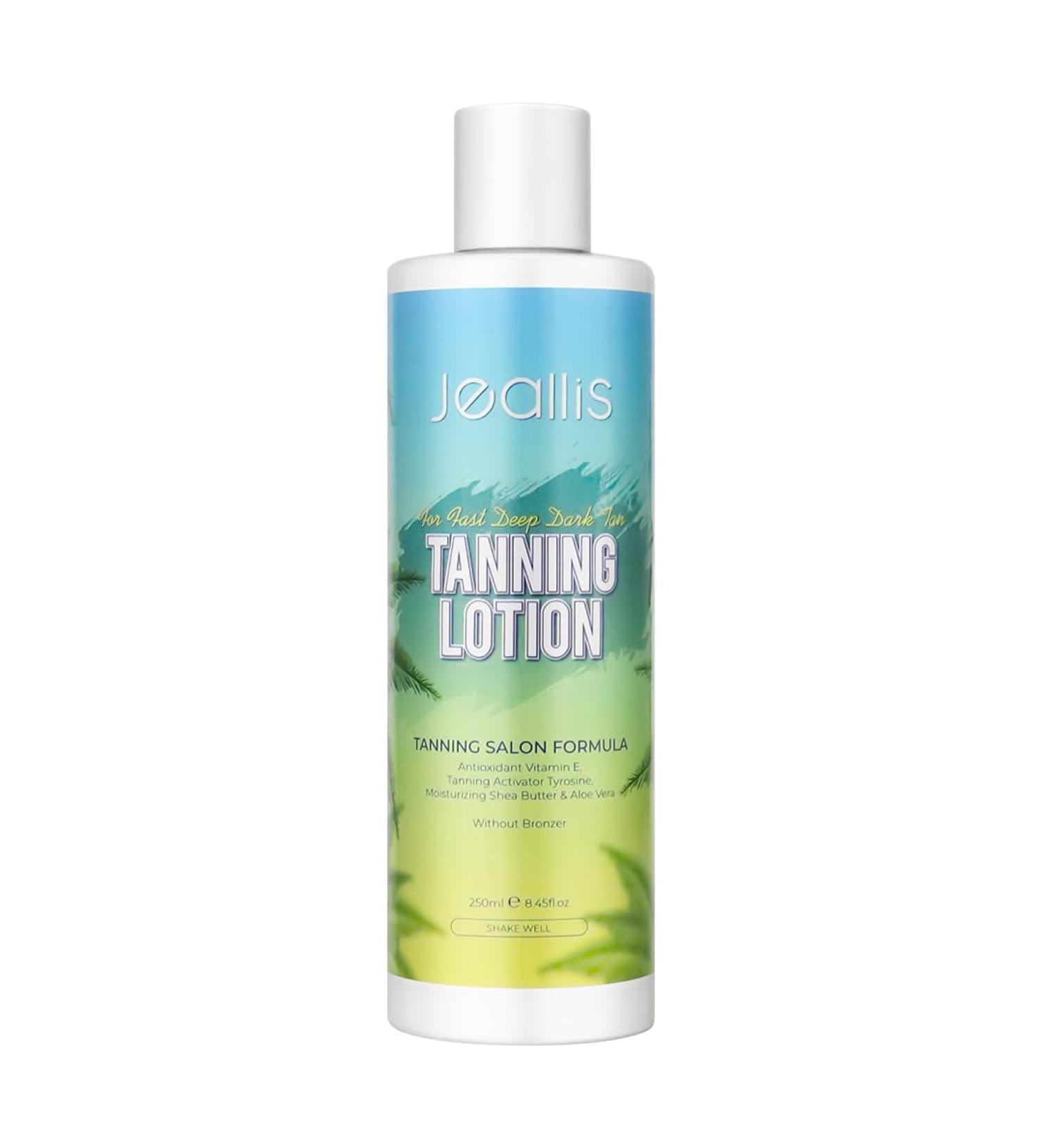 Buy Tanning Bed Lotion Accelerator - Indoor Tanning Formula for Dark Fast Tan DHA & Bronzer Free 8oz - International Shipping - Buy Online on GoSupps.com