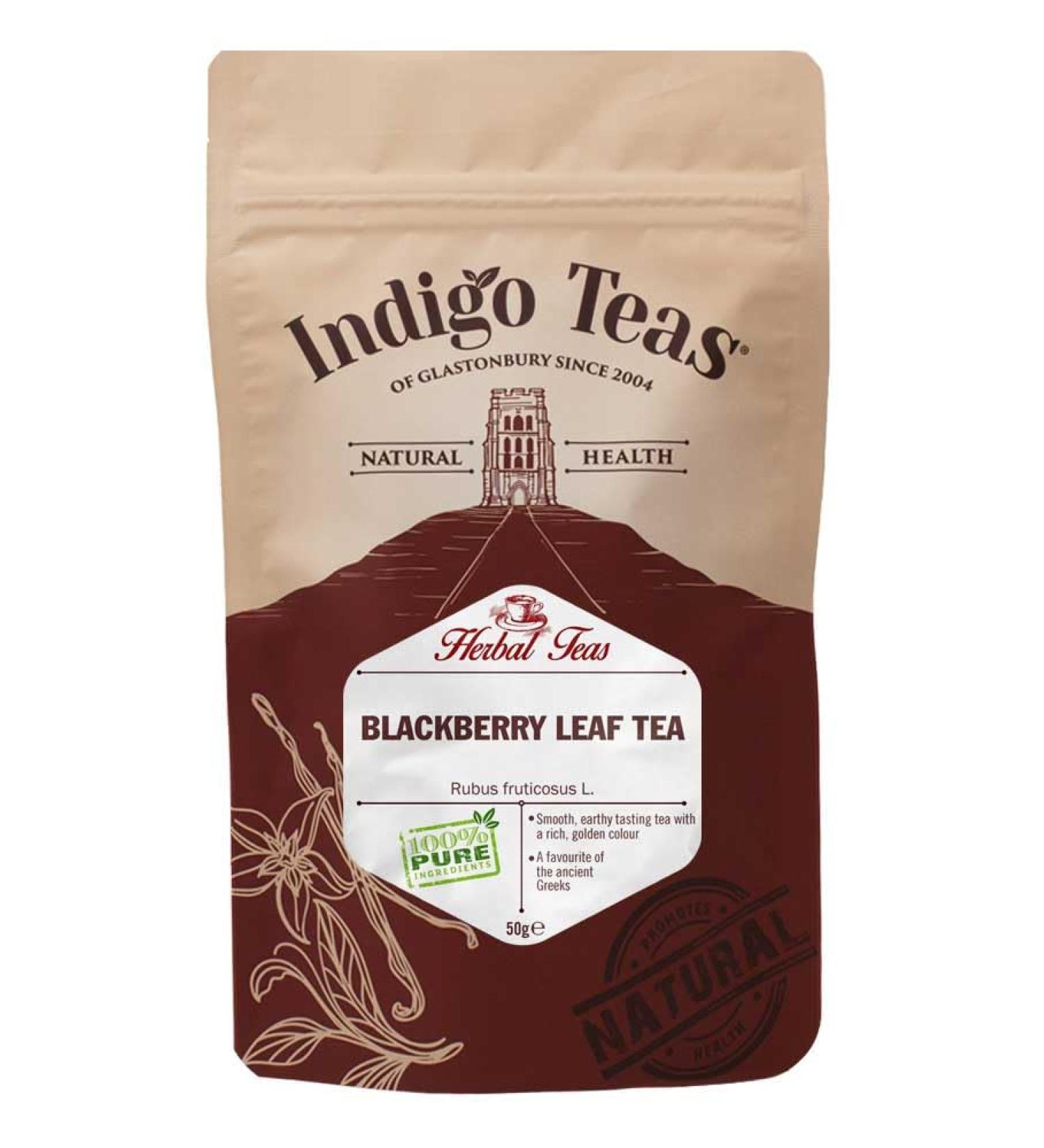 Indigo Herbs BlackBerry Leaf Tea 50g | Loose Leaf