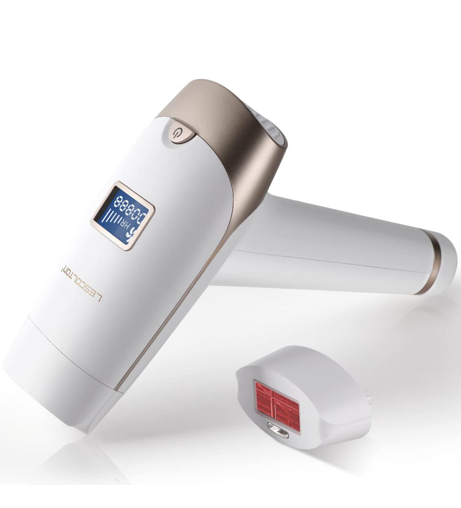 LESCOLTON IPL Hair Removal Device - Permanent Hair Removal for Body & Face with Precision Attachment (T009i) - Ideal for Sensitive Areas - White - Buy Online on GoSupps.com