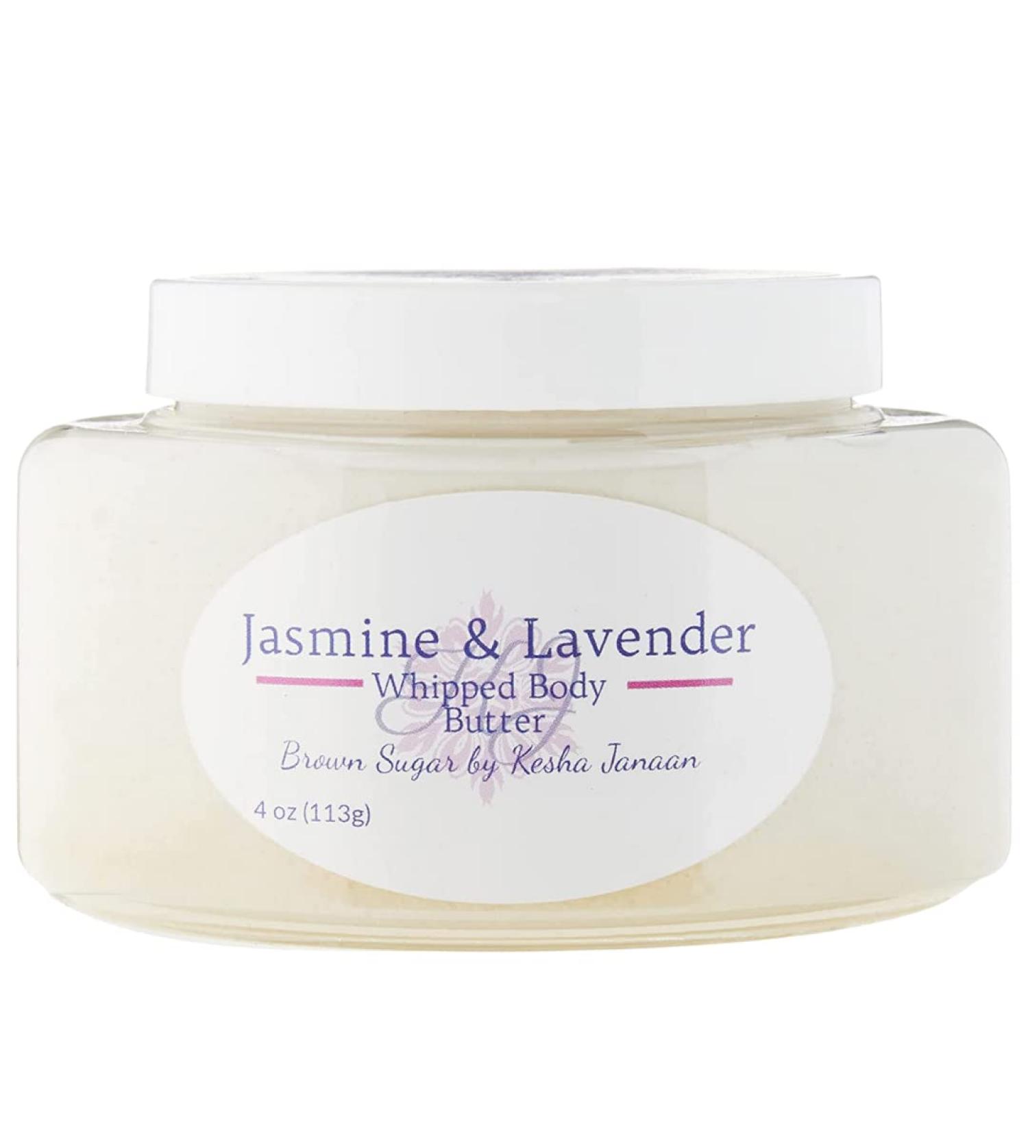 Handmade Whipped Body Butter (Jasmine & Lavender, 4 oz) Jasmine & Lavender 4 Ounce - Buy Online on GoSupps.com