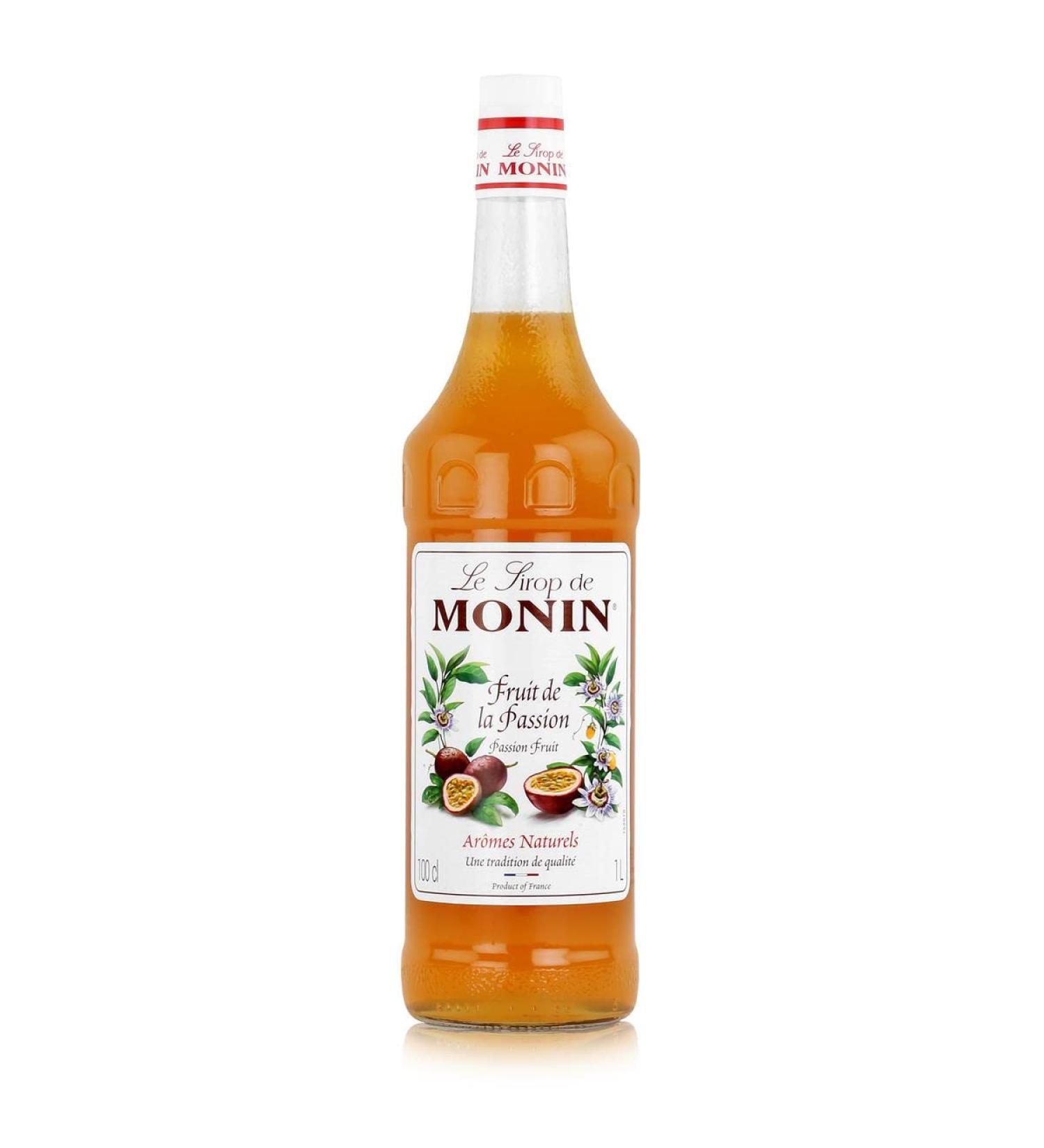 Buy MONIN Maracuja (Passion Fruit) Syrup 1L - Authentic Flavor for Cocktails & Drinks - International Shipping Available - Buy Online on GoSupps.com