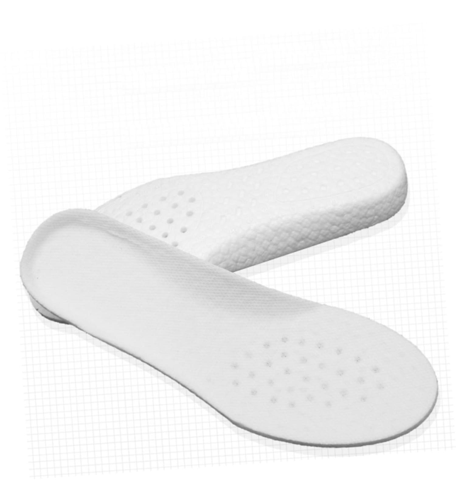 NOLITOY Orthotic Insoles for Plantar Support | Breathable Cushioned Shoe Pads | Comfortable Running Insoles in Blush White - Buy Online on GoSupps.com