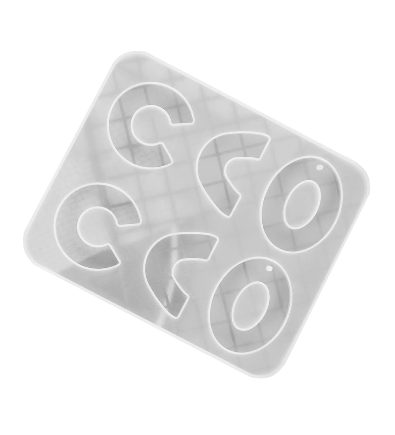 Operitacx 1pc Epoxy Resin Silicone Molds Resin Epoxy Model Wall Resin Mold Jewelry Molds Cake Mold Accessories White 15x12.3x0.7cm - Buy Online on GoSupps.com