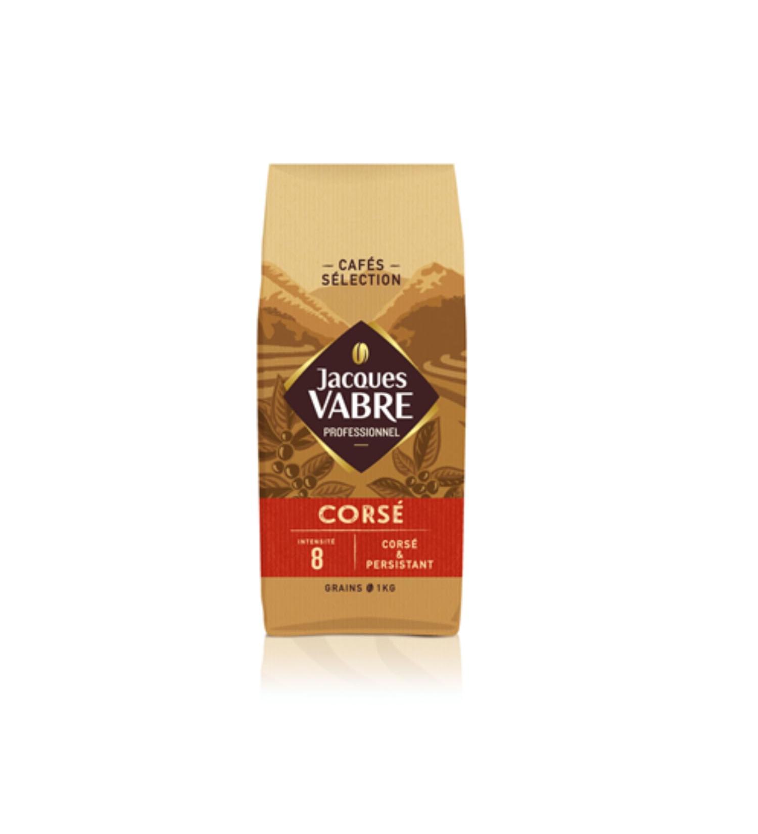 JACQUES VABRE Strong Coffee Beans - 1 kg