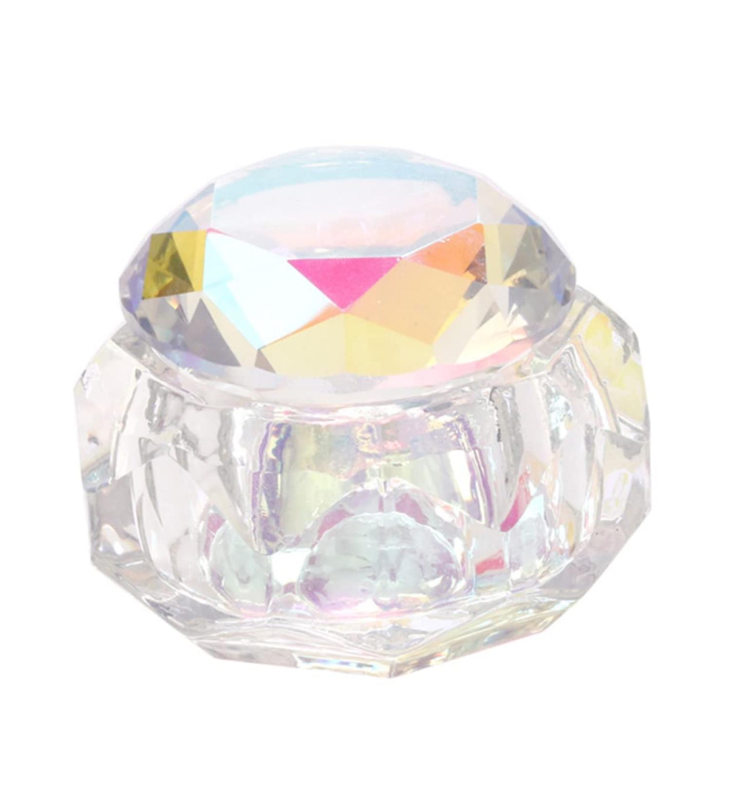 Nail Cup Crystal Glass Nail Crystal Bowl Glass Ashtray Nail Liquid Bowl Nails Glass Dish Nail Charm Storage Cup Crystal Nail Bowl Powder Dappen Dish Diamond Nail Polish Remover - Buy Online on GoSupps.com