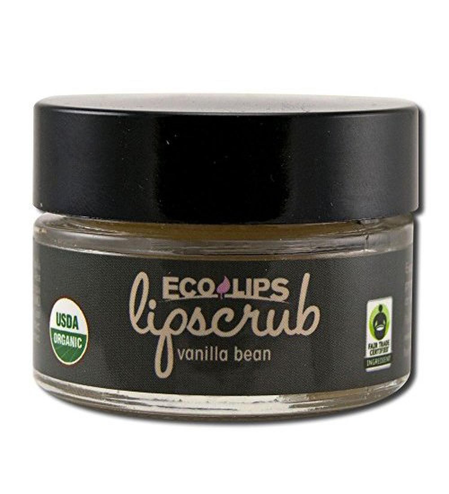Ecolips Ecolips Organic Lip Scrub  Vanilla Bean  0.5 Ounce Vanilla Bean 0.5 Ounce