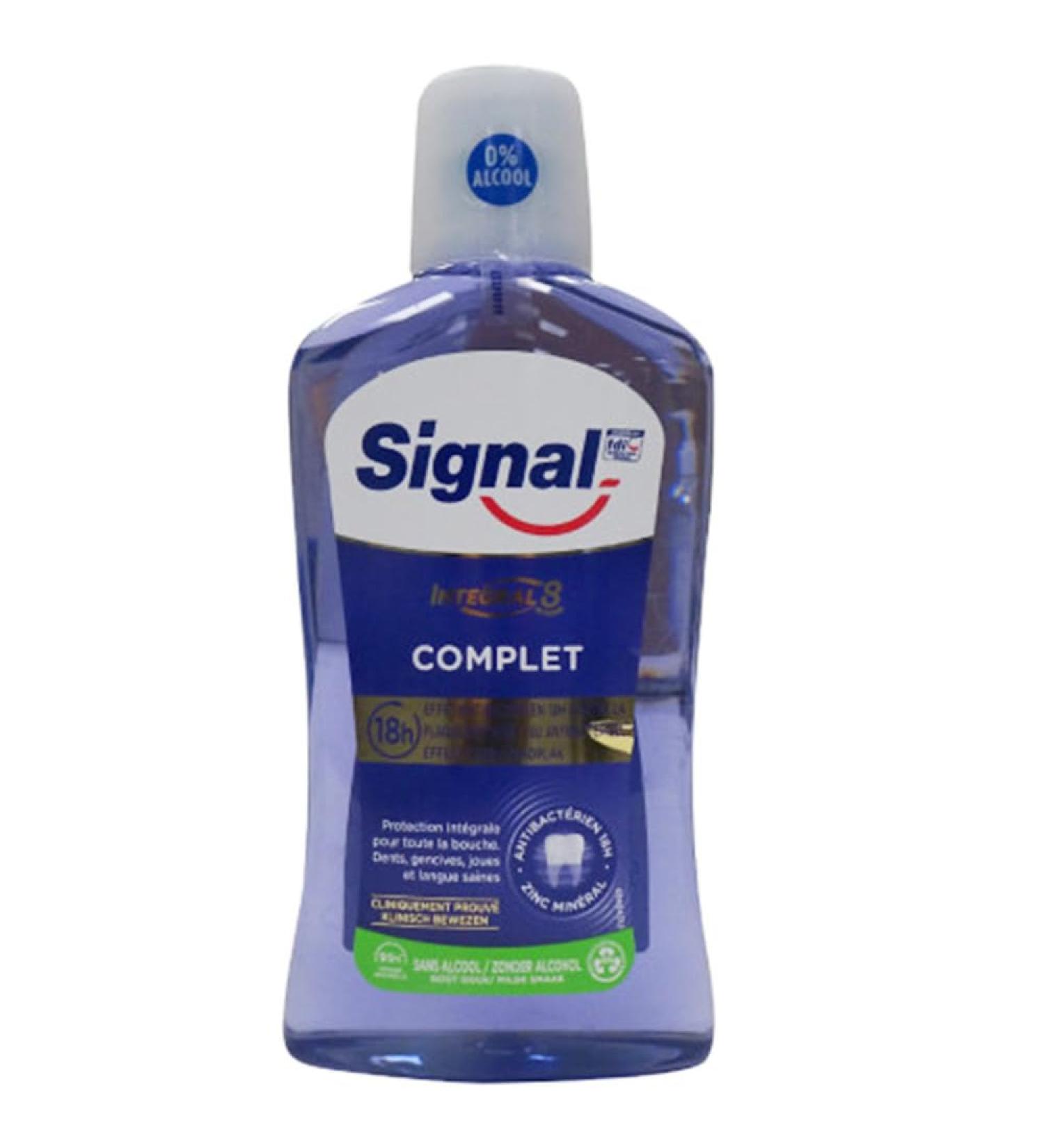 Signal - Bain de Bouche Int gral 8 Complet 500ml
