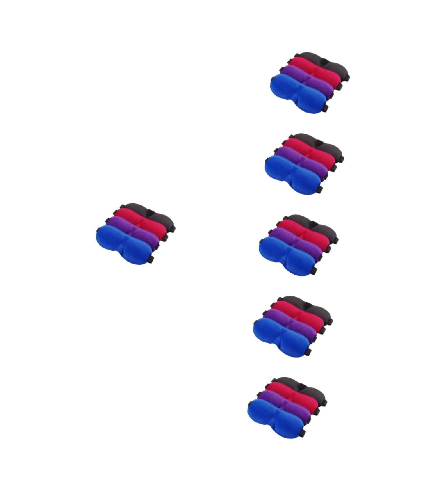 FOMIYES 24 Pcs Adjustable Blackout Sleep Masks - Ideal for Travel & Sleep | Comfortable Eye Patches for Kids & Adults - Night Blindfolds in Soft Polyester - Buy Online on GoSupps.com