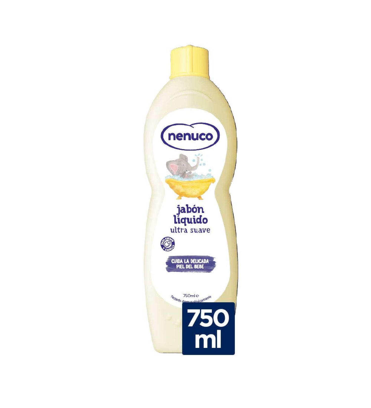 Nenuco Ultra Soft Liquid Soap 750ml with Vitamin E & Aloe Extract - Gentle Skin Care International Shipping - Buy Online on GoSupps.com
