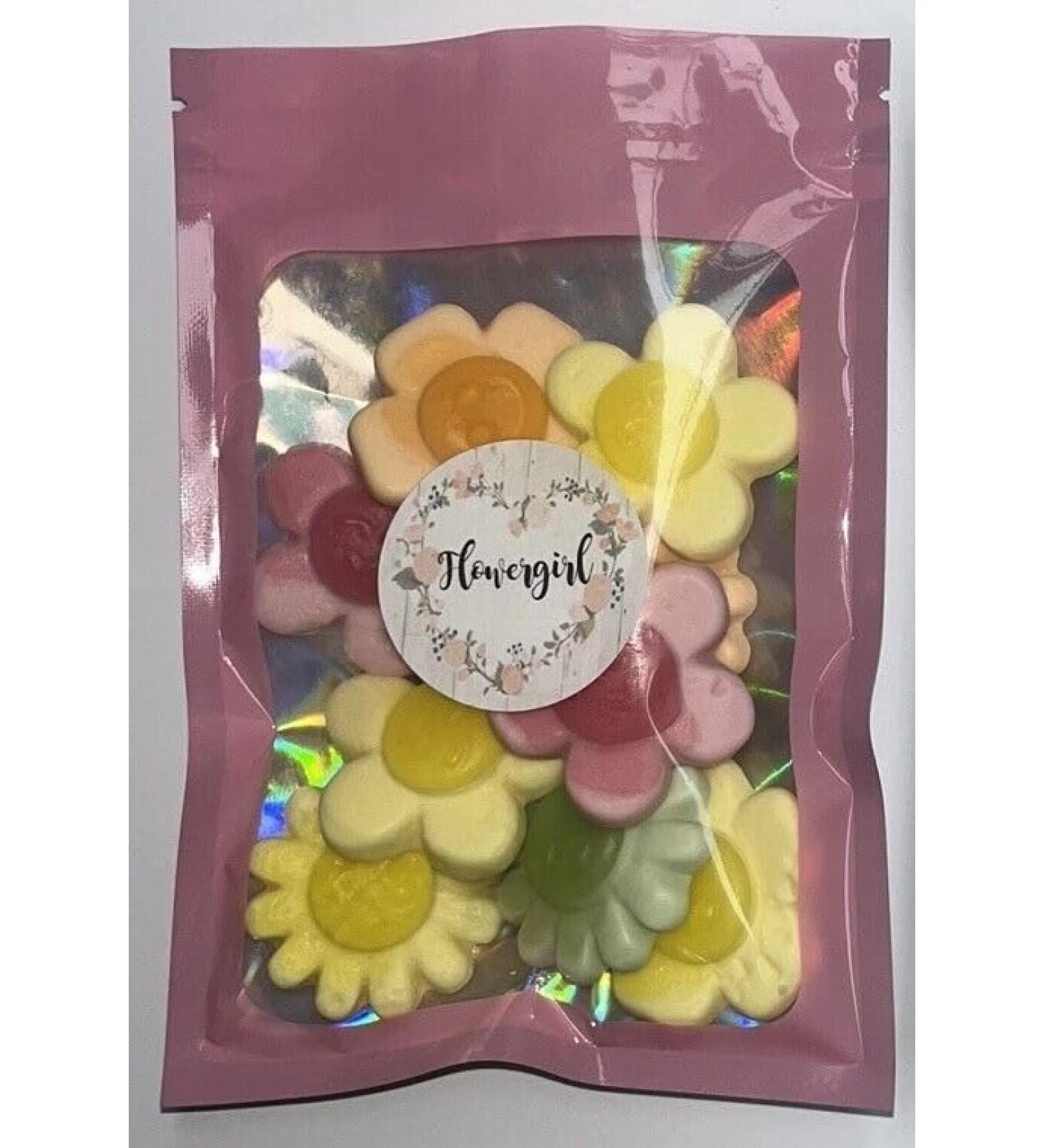 Flower Girl Pick N Mix Gummy Sweets Pouch Gift Hamper Sweet Present x 1 - Buy Online on GoSupps.com