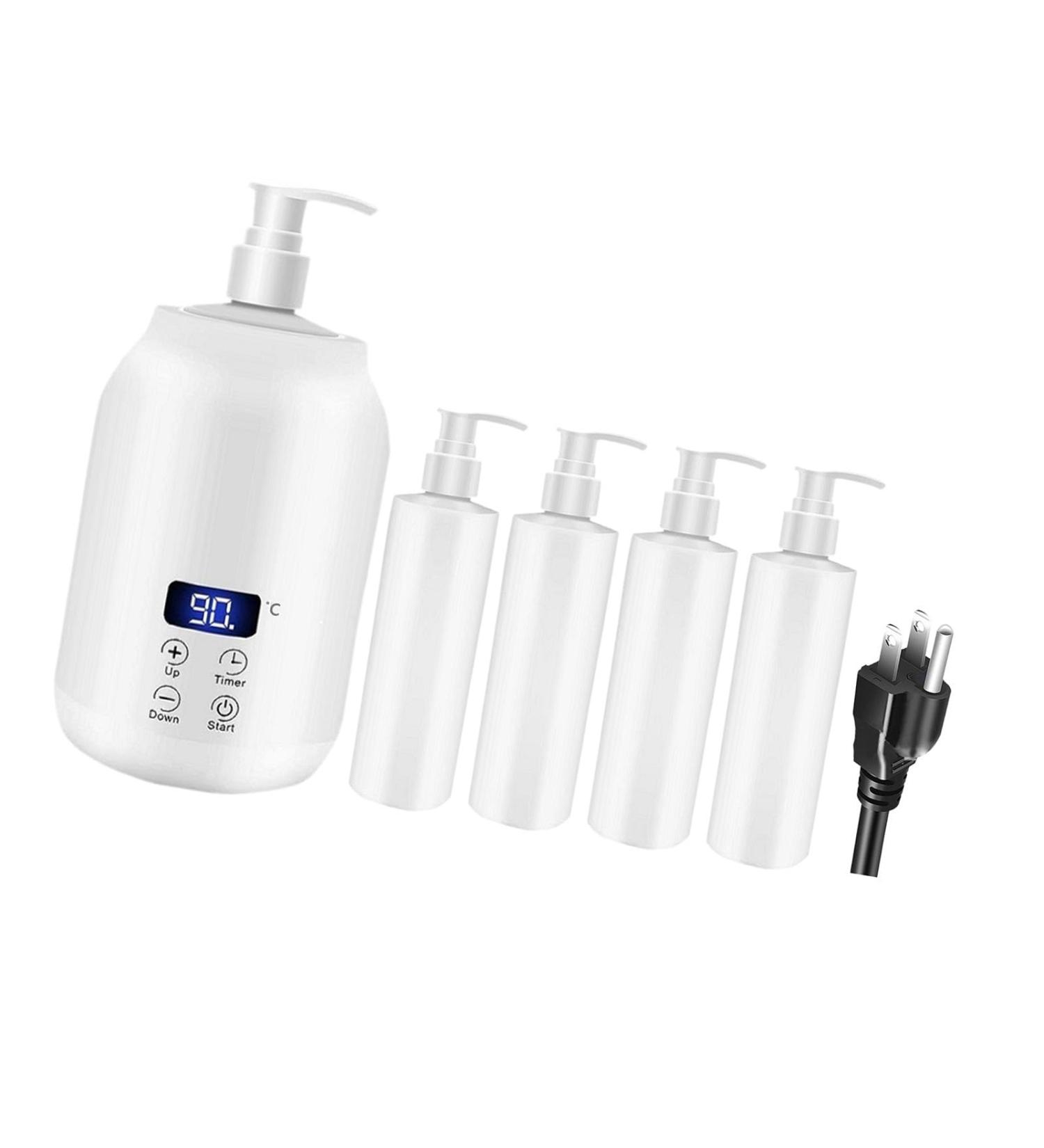 Portable Massage Oil Heater Bottle - Quick Heating Cream Warmer | Multipurpose Use | Ideal for Aromatherapy & Spa - Buy Online on GoSupps.com