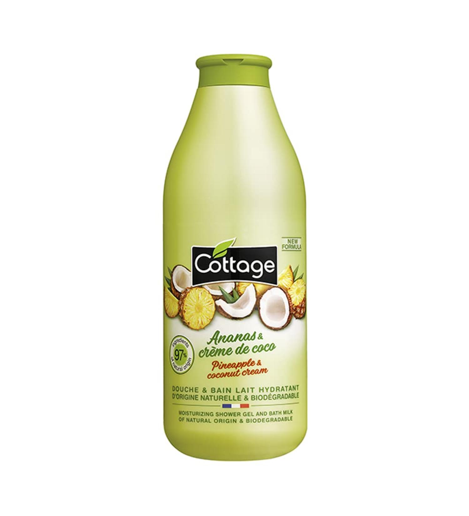 Cottage Gel Leche 750ml Pi a-Coco - Hydrating Body Gel | International Shipping Available - Buy Online on GoSupps.com