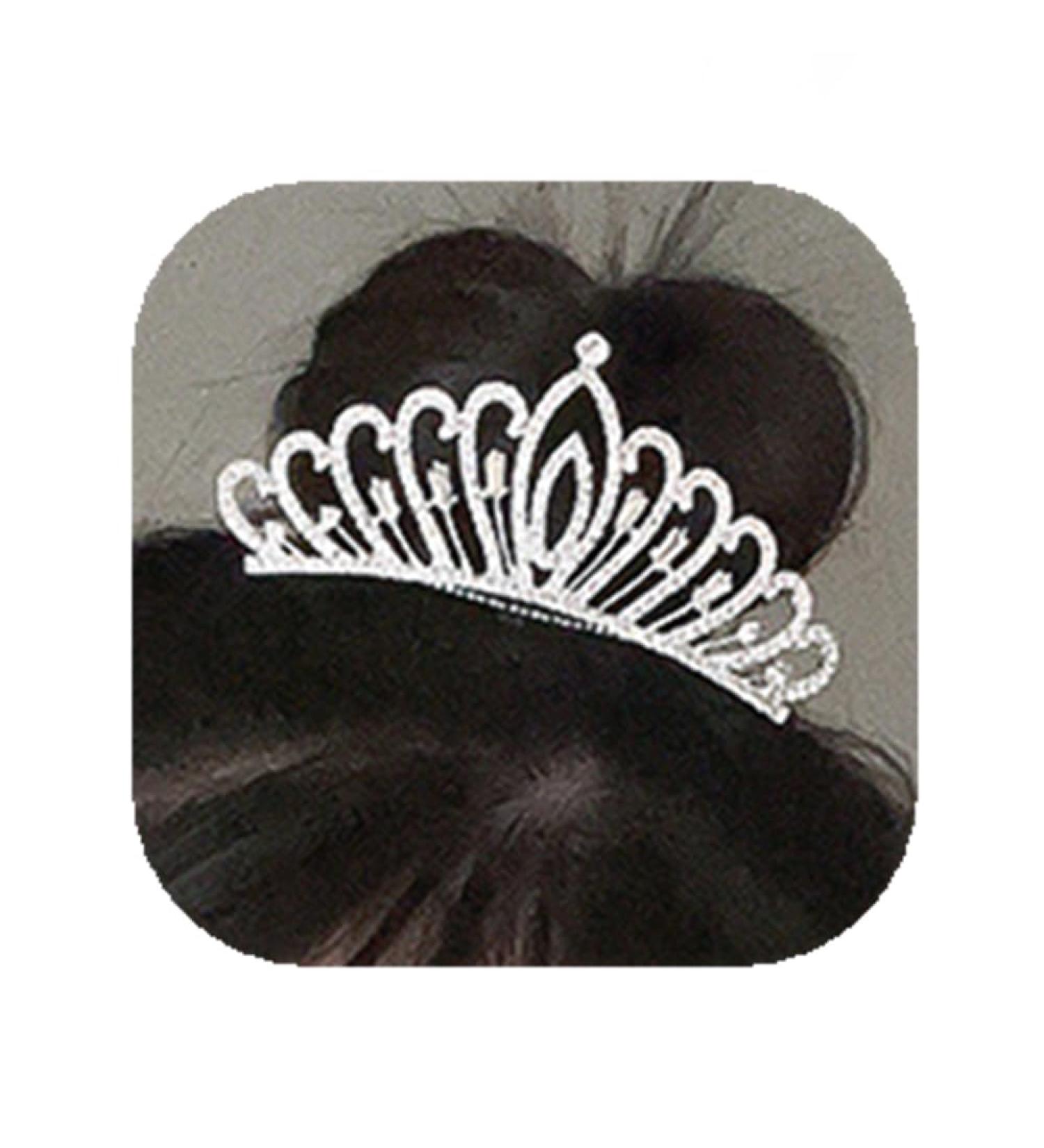 YERTTER Silver Tiara Crown with Hair Comb Pearl Headpieces PrincessTiara Mini Crystal Rhinestones Hair Accessories Decorative Hair Pieces for Women Girls Style 2 - Buy Online on GoSupps.com
