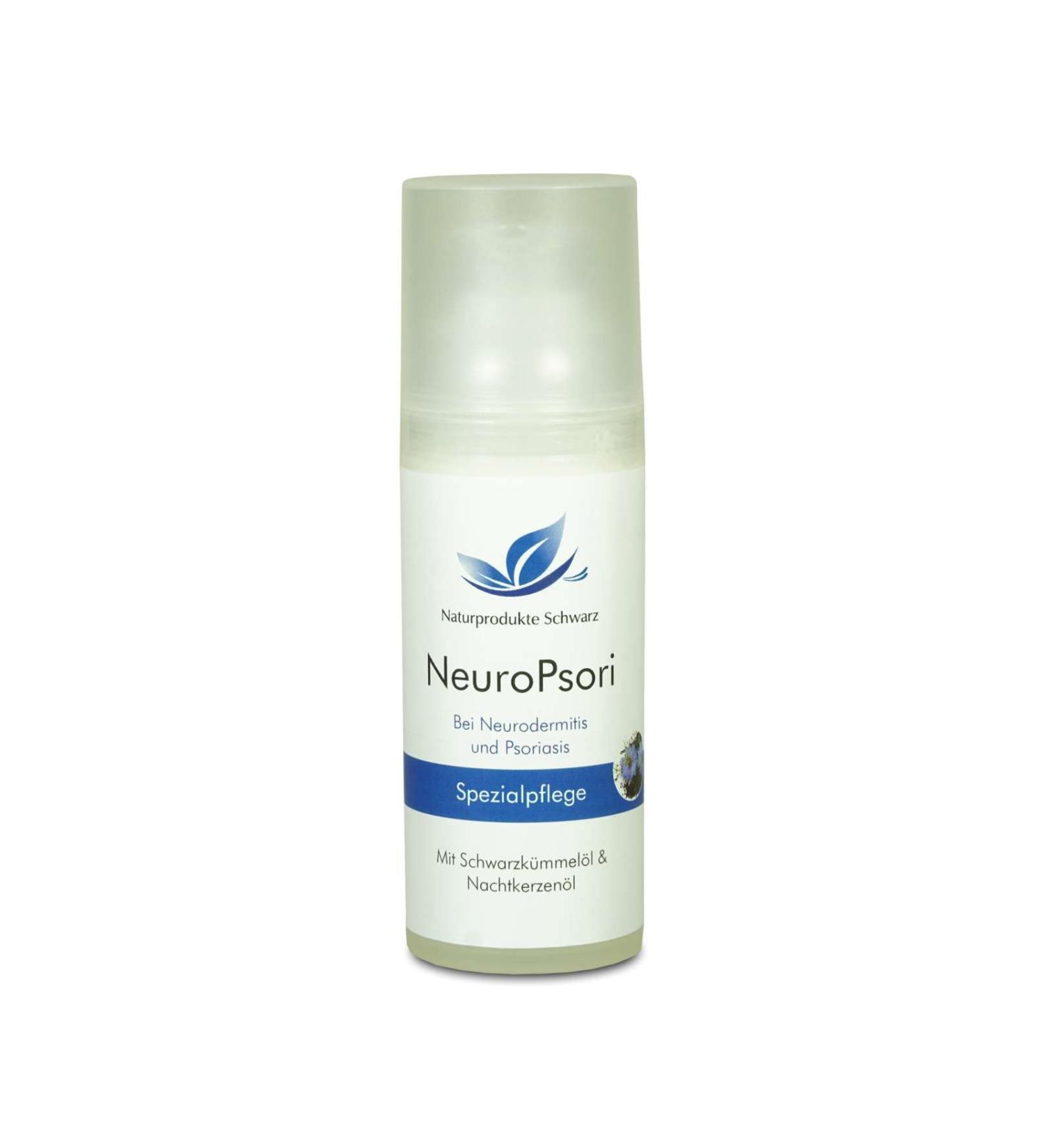 Naturprodukte Schwarz Naturprodukte Schwarz NeuroPsori Special Care Cream for Psoriasis and Atopic Dermatitis 50 ml - Buy Online on GoSupps.com