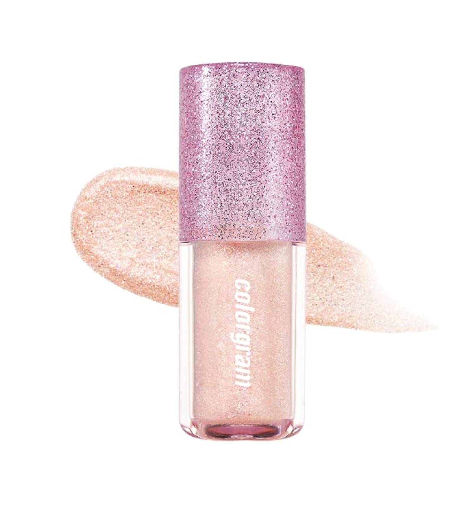 COLORGRAM Milk Bling Shadow - 07 Fairylike 0.11 fl.oz | Pigmented Liquid Glitter Eyeshadow for Long-lasting Shimmer - Daily & Party Makeup with Multi-dimensional Metallic Finish - Buy Online on GoSupps.com
