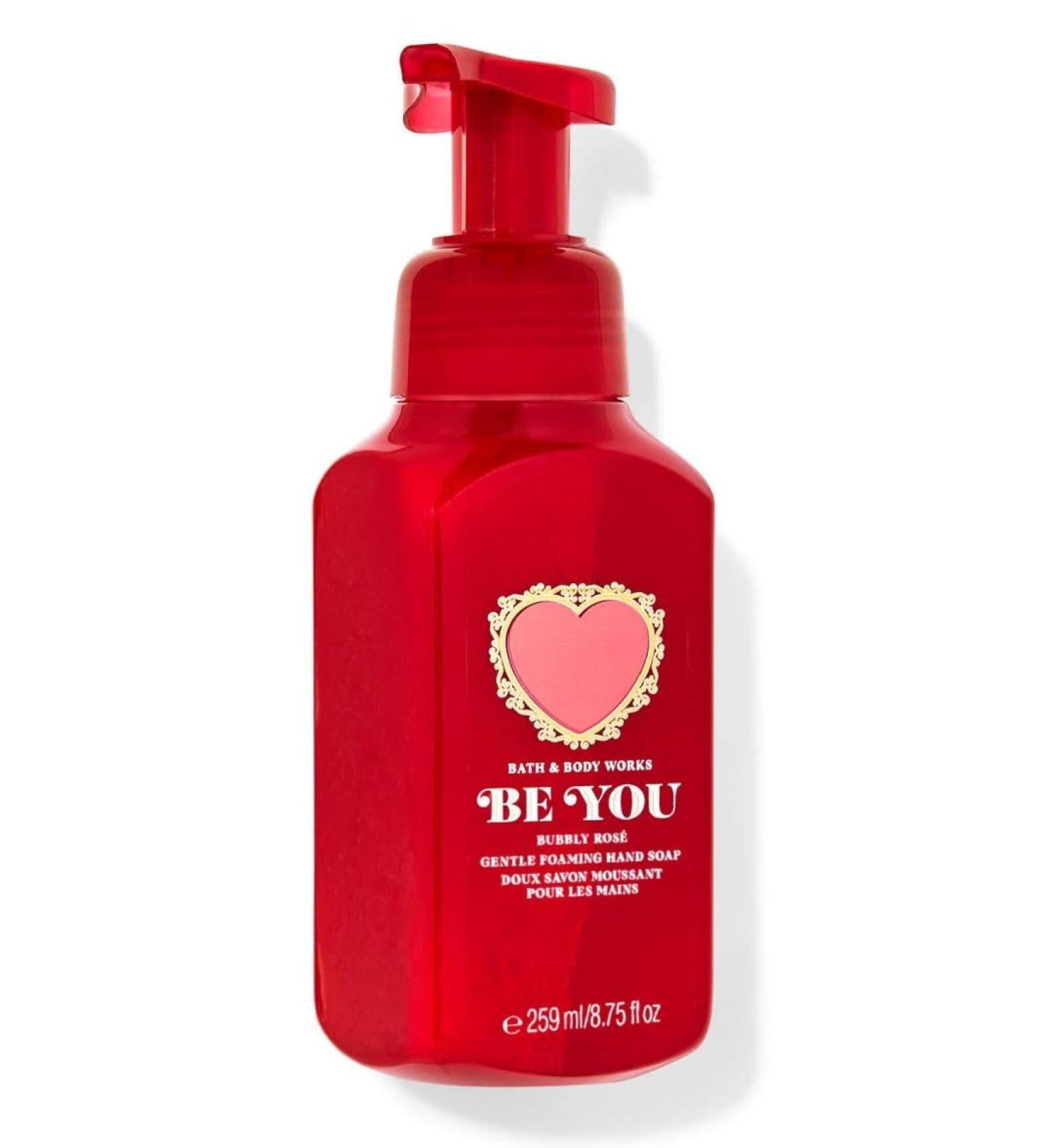 Bath Body Be You Bubbly Rose Gentle Foaming Hand Soap - 8.75 Fl Oz - Scented with Natural Essential Oils