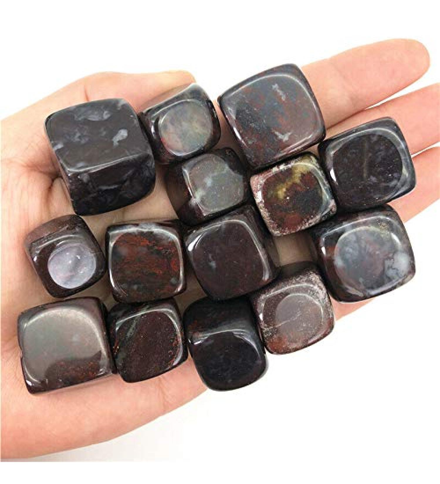 10-25mm 100g Beautiful Natural Tumbled Red Obsidian Crystal Polished Stone ReikiNatural Quartz Crystals Stone Crystal Reiki - Buy Online on GoSupps.com