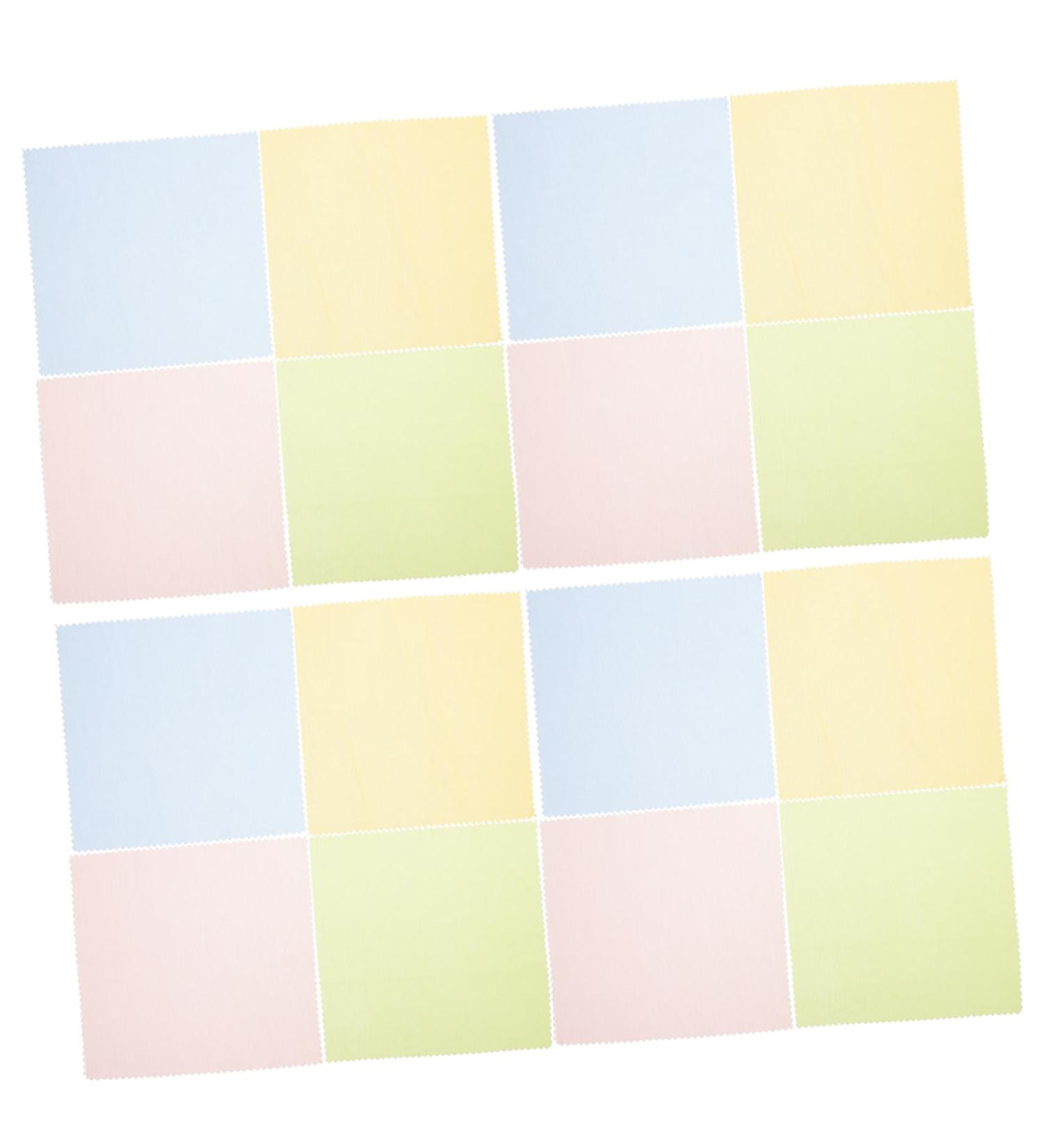 FOMIYES 100pcs Fiber Cleaning Cloths for Glasses - Eyeglass Cleaning Wipes 15x15cm Perfect for Lenses & Screen Care - International Shipping Available - Buy Online on GoSupps.com