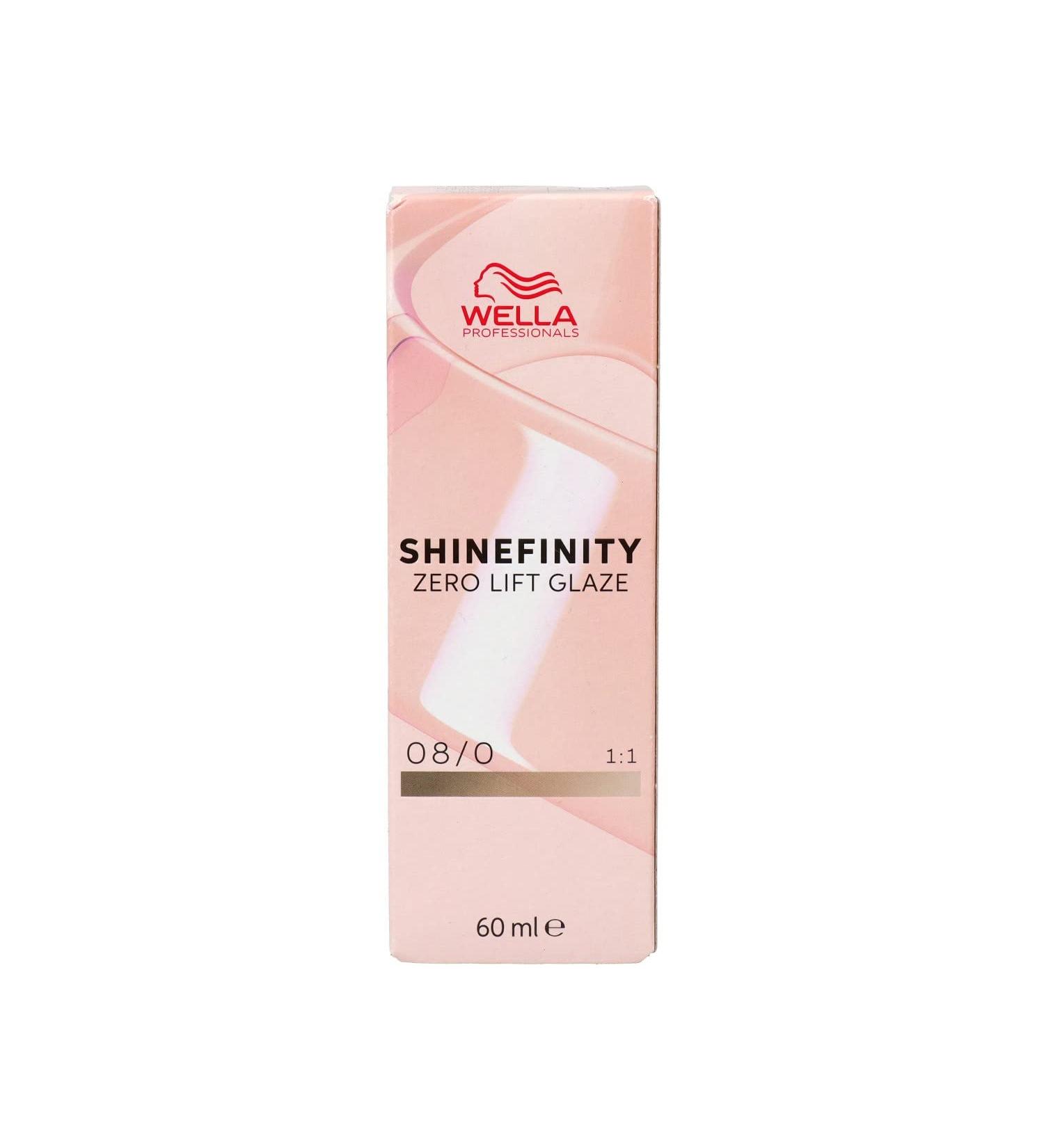 Wella Shinefinity 08/0 Biondo Chiaro Naturale 60ml - colore demi-permanente - Buy Online on GoSupps.com