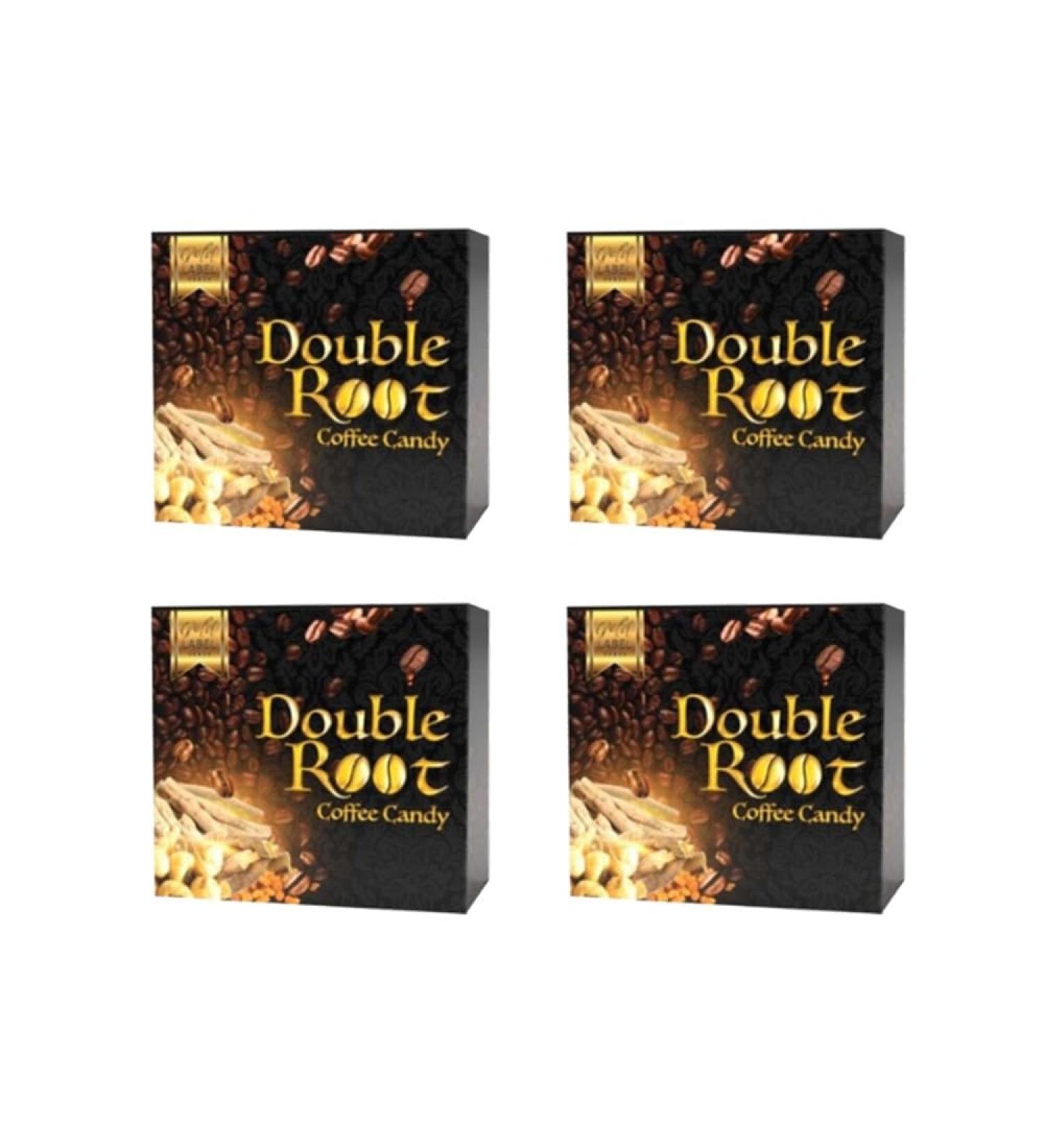 4 Boxes Double Root Coffee Candy Arabica Coffee Sweets - Buy Online on GoSupps.com