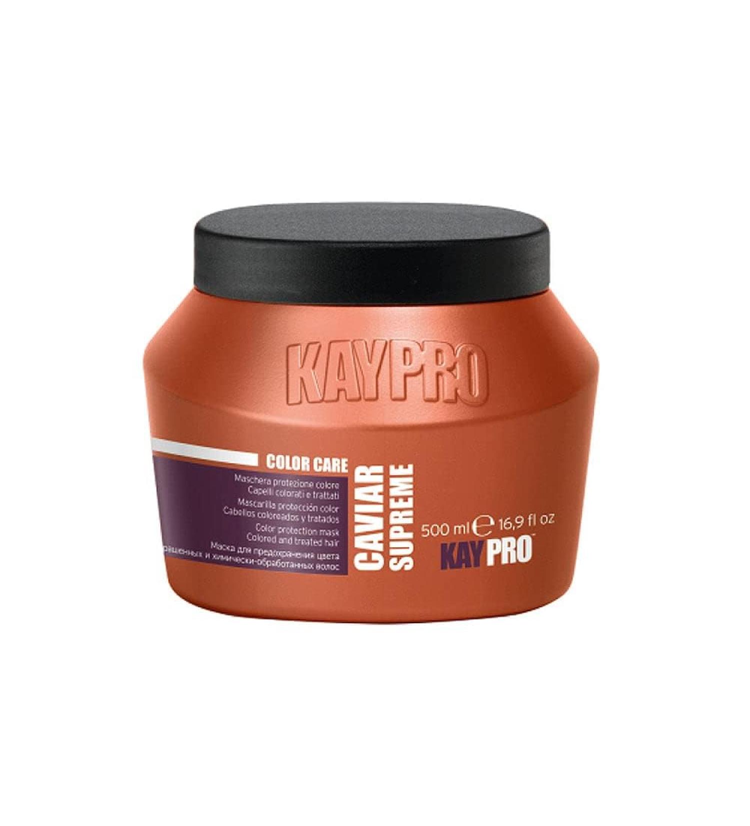 Kepro Kay Pro Color Care Caviar Supreme Maske 500 ml - Premium Hair Treatment for Vibrant Color & Moisture | International Shipping Available - Buy Online on GoSupps.com