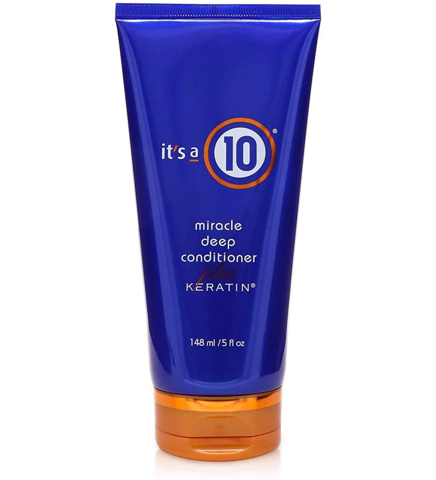 Keratin Infused Deep Conditioner - 5 oz - Unisex - It's A 10 - Buy Online on GoSupps.com