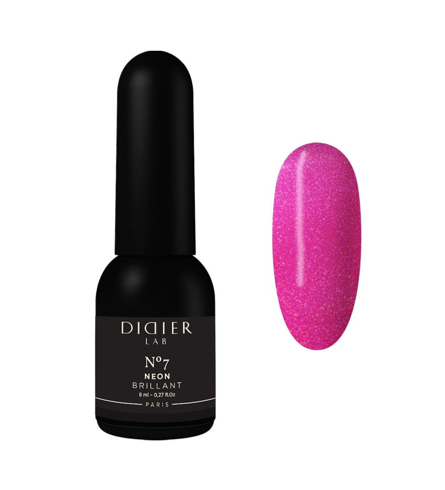 Didier Lab - Premium UV Gel Nail Polish - Brillant Neon No7- Gel Nail Varnish - Nail Art - Long-Lasting High Gloss Wear - Gel Nail Polish - Gel Nails - Glitter Gel Nail Polish - Rich Pigment - 8ml - Buy Online on GoSupps.com