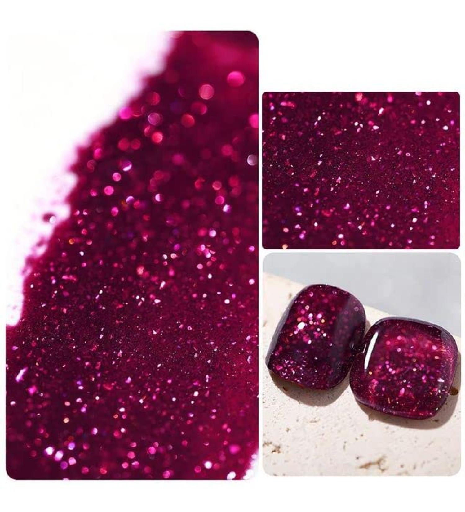 15ML DIY Nail Varnish Shiny Diamond Gel Manicure Gel Nail Polish Glitter Nail Gel Sequins Gel Nail Nail Phototherapy Gel - (Color: 9) - Buy Online on GoSupps.com