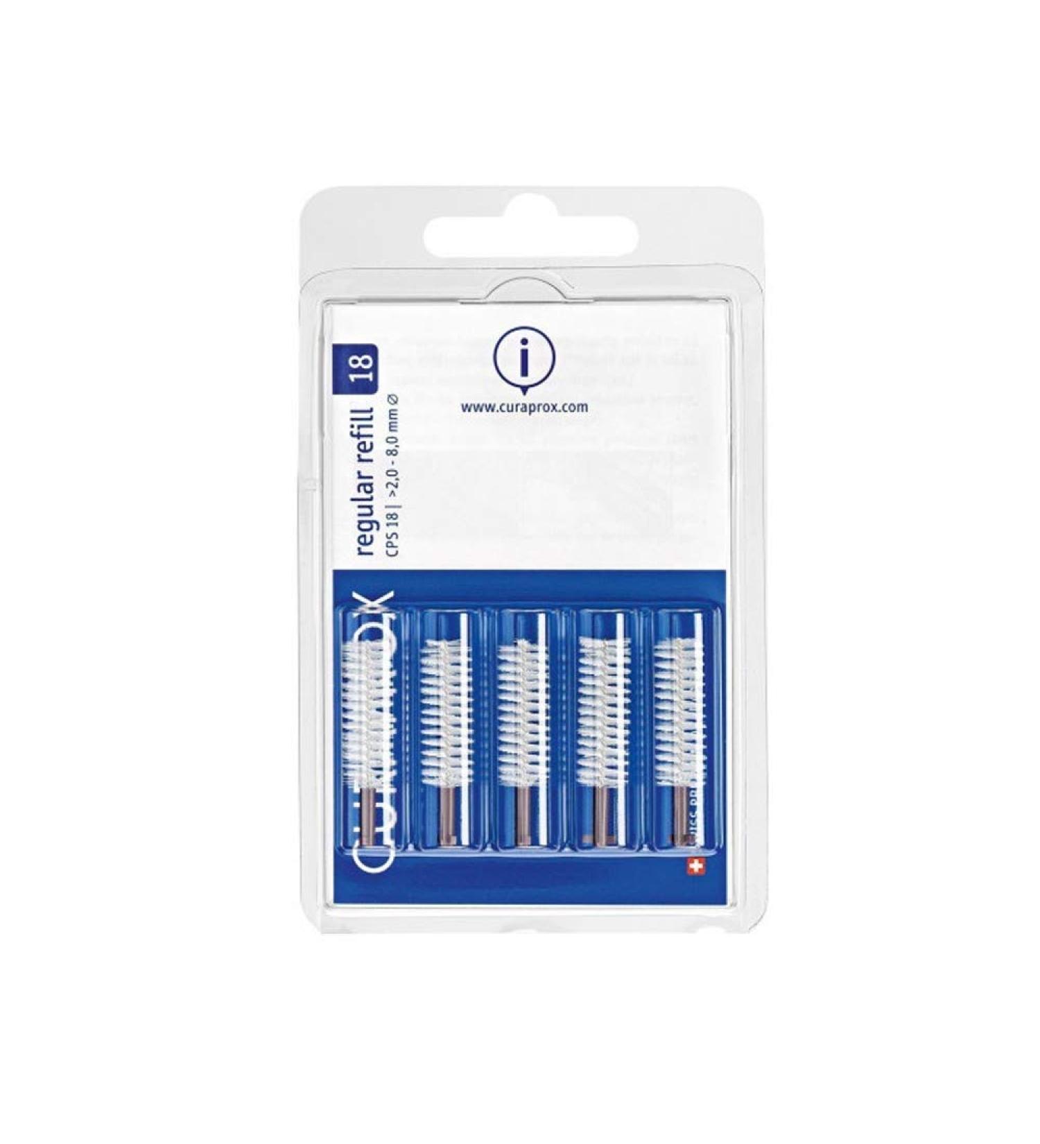 Buy CURAPROX CPS 18 Interdental Brushes (2-8mm) | Pack of 5 - International Shipping Available - Buy Online on GoSupps.com