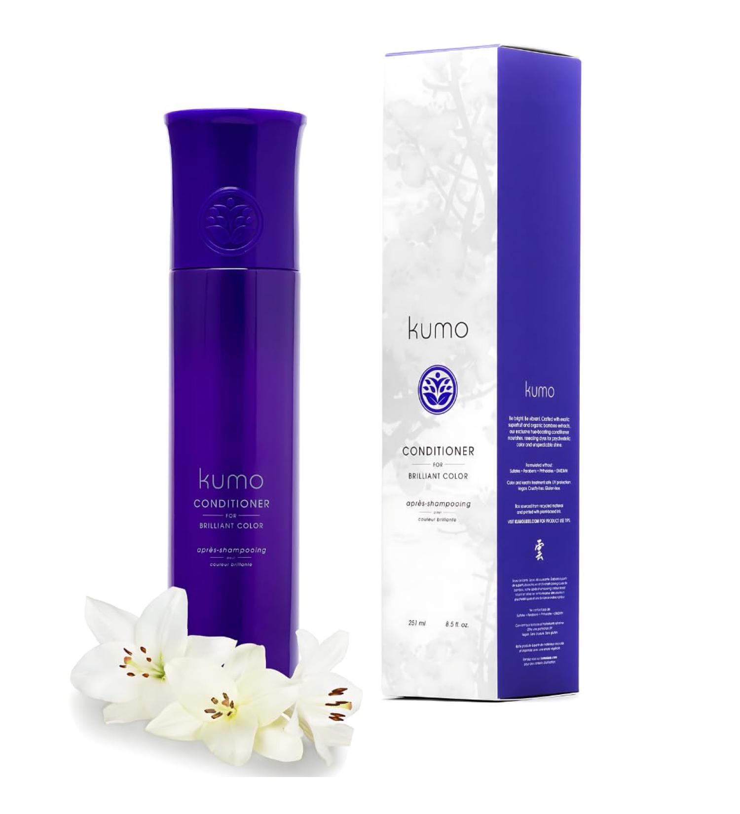 Kumo Conditioner for Brilliant Color | Sulfate Free Organic Superfruit Conditioner for Dry Damaged Colored Hair | Shop Internationally - Buy Online on GoSupps.com